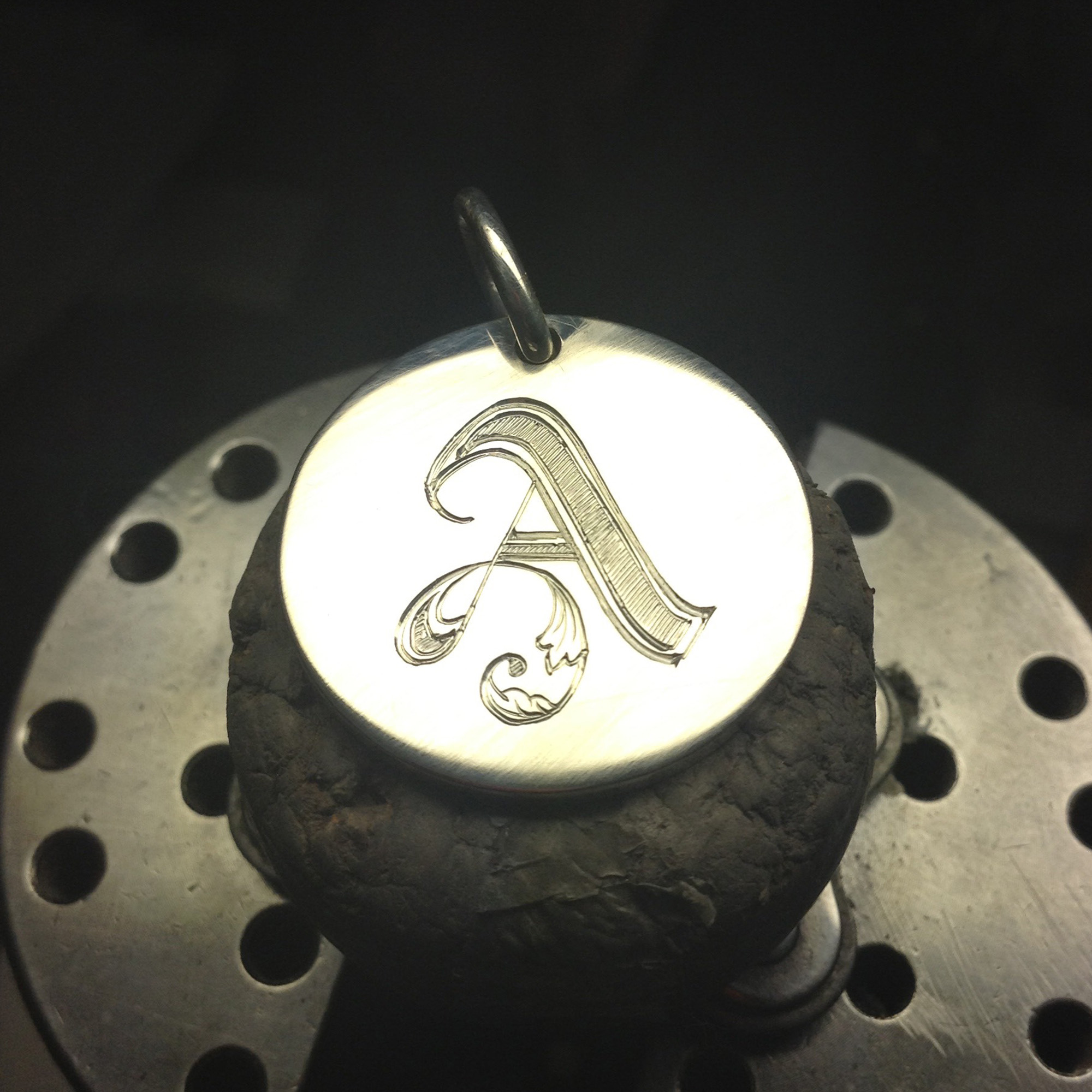 Initial engraving