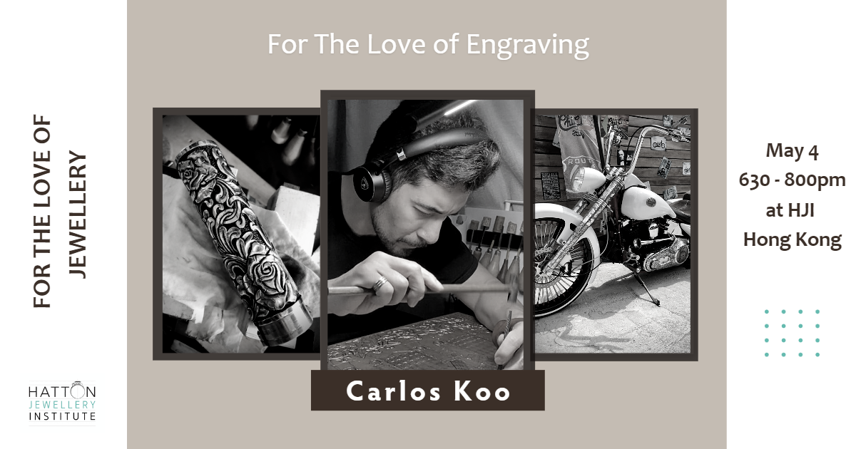 For The Love of Engraving: An Evening with Carlos Koo