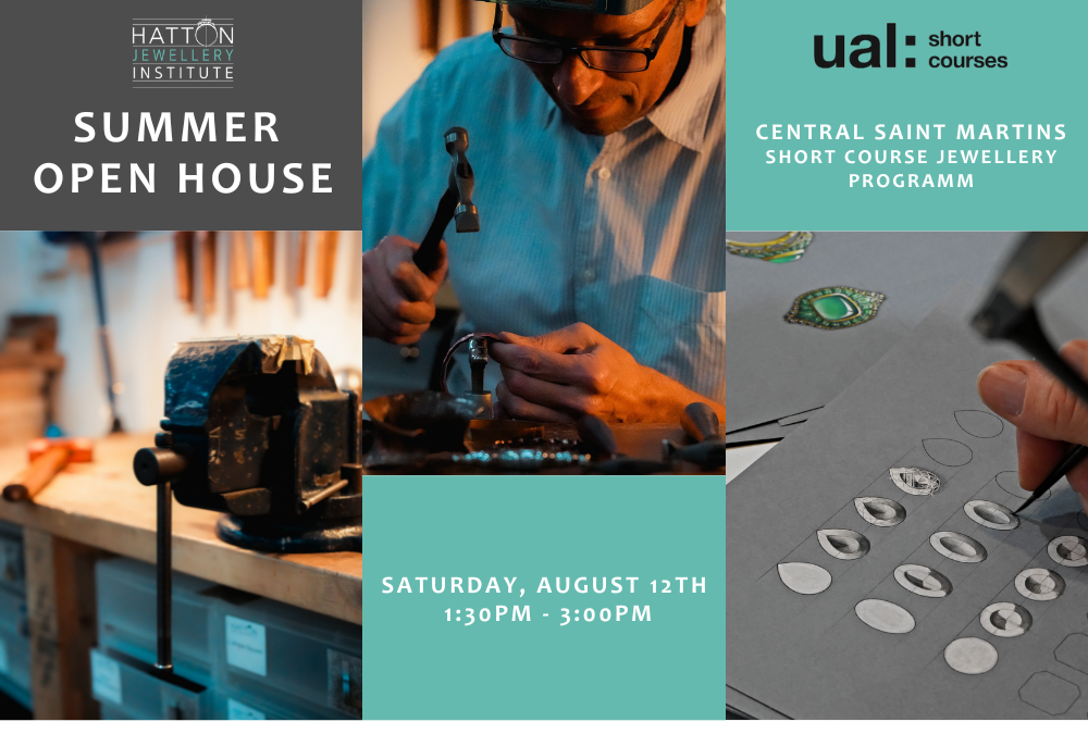Join our Central Saint Martins Short Course Open House - Aug 12 (SAT) 