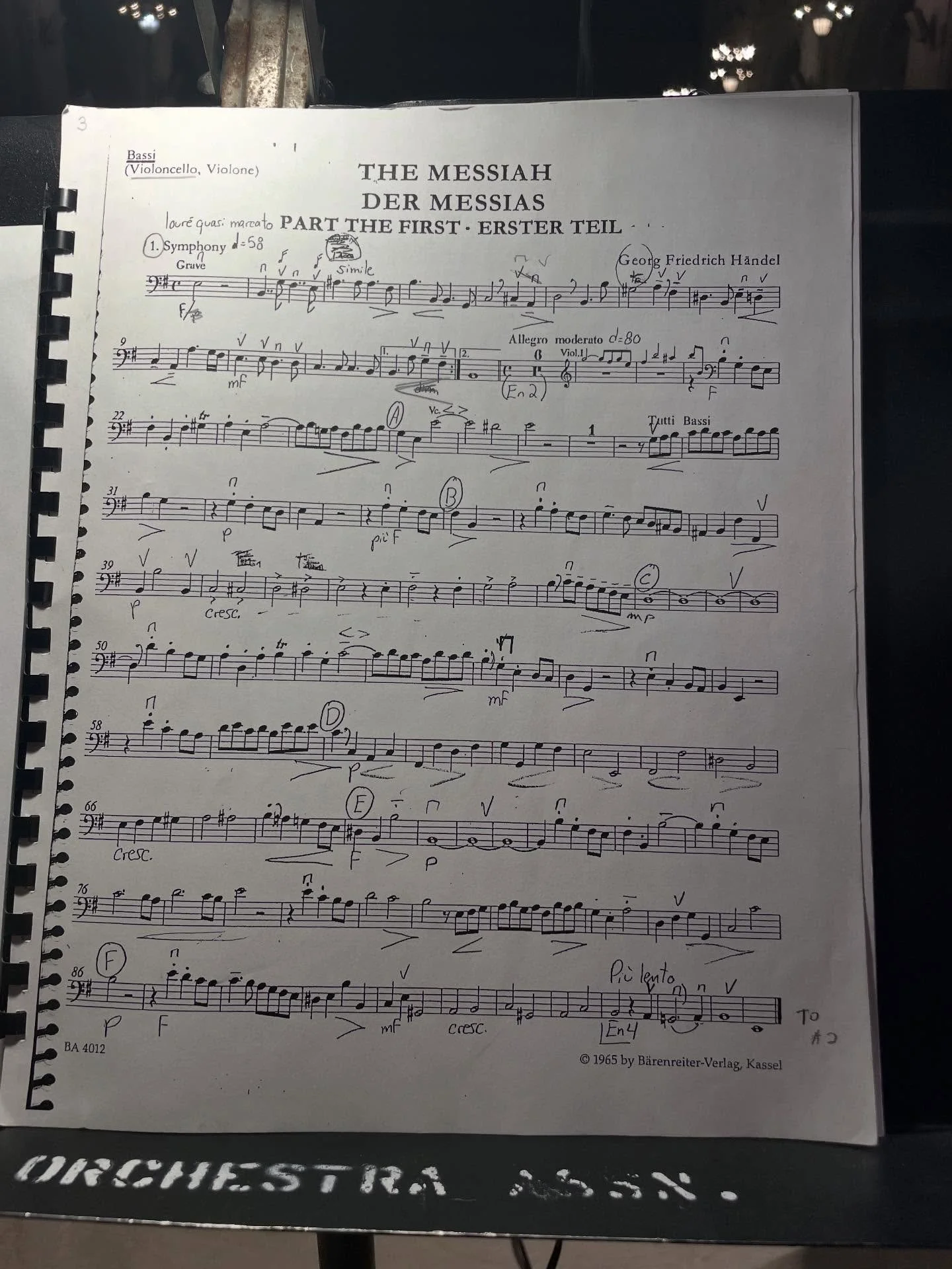 #whatsonmystand

Georg Friedrich Handel: The Messiah

Bonus pic because it&rsquo;s impossible to be in this building and not take at least one photo. 

#music #musician #classicalmusic #classicalmusician #symphony #orchestra #Handel