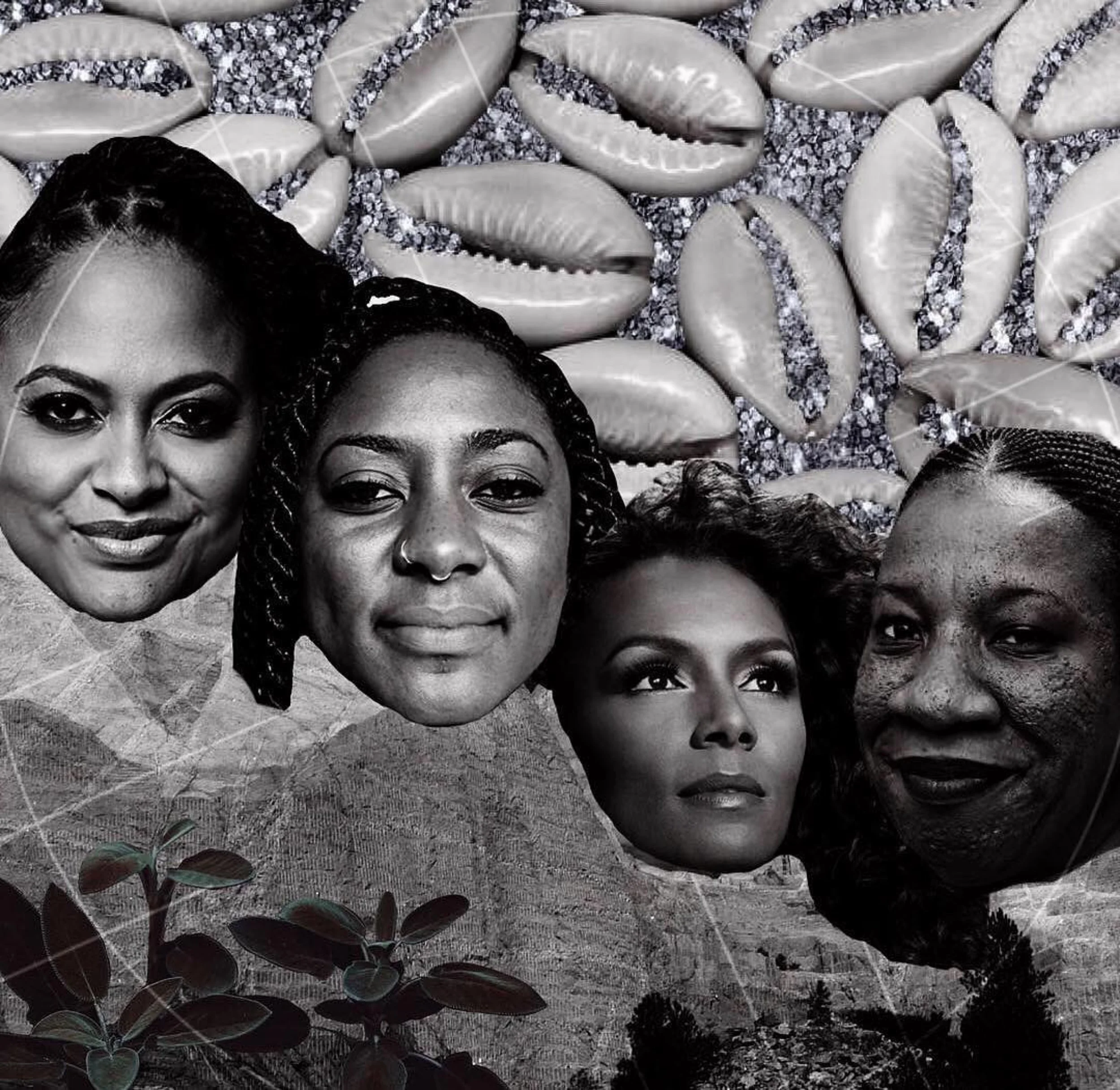 Mt. Rushmore c. 2088 (Digital Collage, 2019)