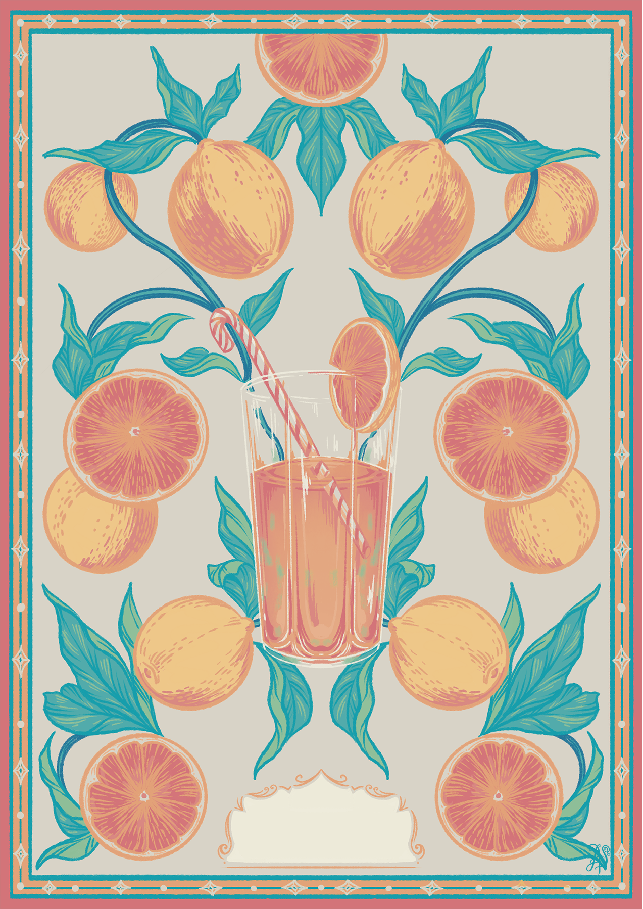 Grapefruit-Botanical-Sonoran-Desert-Landscape-High-Jinks-Loteria-Illustrated-Playing-Cards-by-Alejandra-Penaloza.png