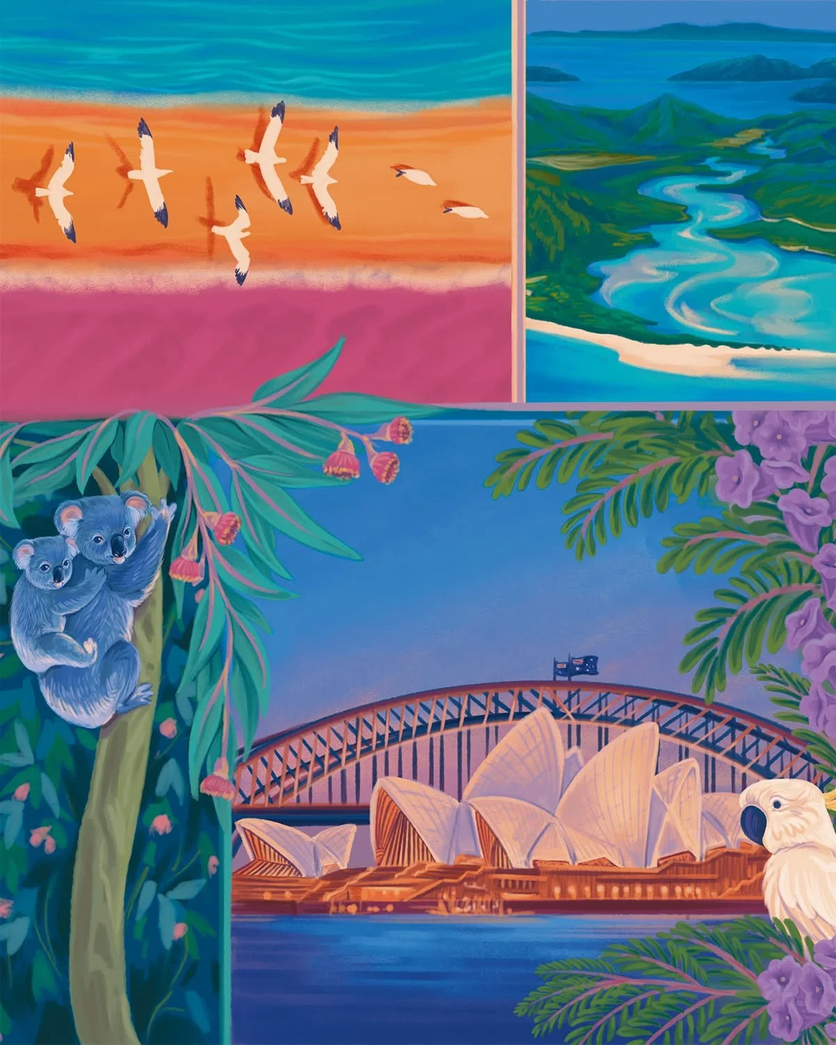 A little piece of Australia
.
.
.
#travelillustration #travelgram #australia #animalillustration #picturebook #bookillustration