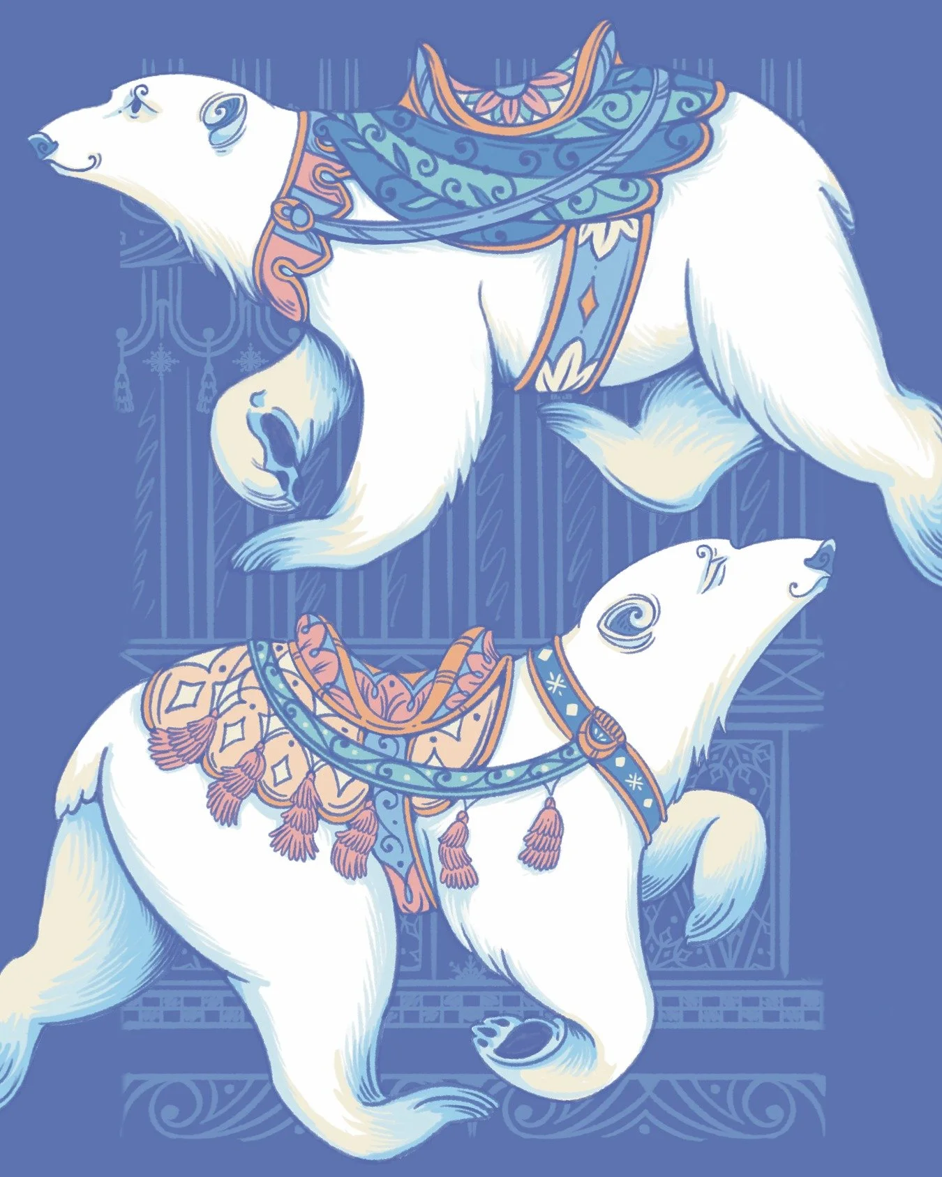 Hello December ❄
.
.
.
#wintervibes #animalillustration #winterwonder #holidayillustration #christmasillustration #welcomedecember