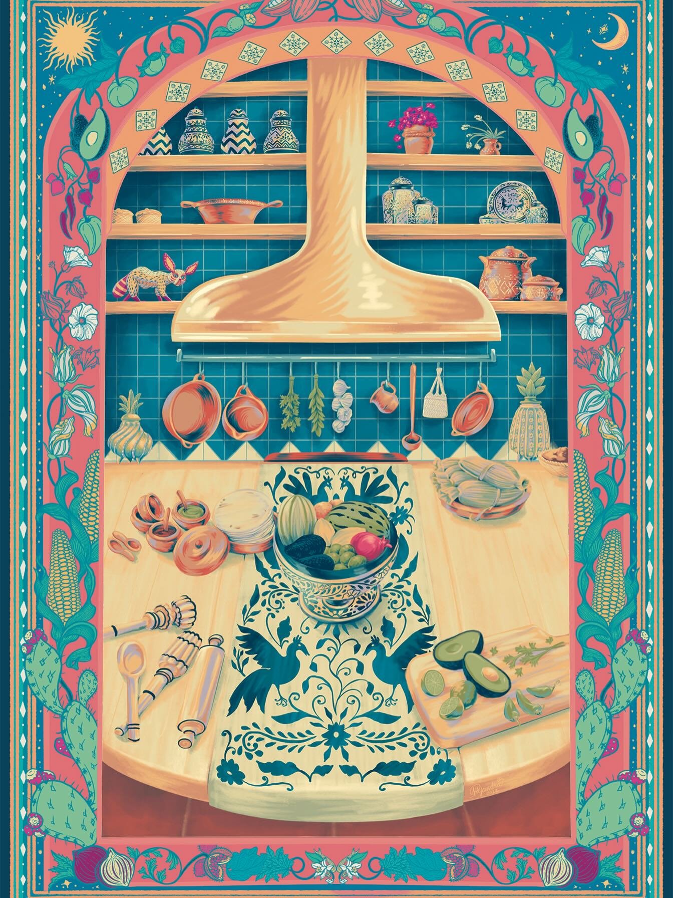 Food and Drink 🍝🍹
.
The kitchen is one of my favourite places to get creative, so it felt natural to bring it into my work. Like many people, it&rsquo;s one of the most lived-in spaces in my flat; a place to experiment, connect, and enjoy 🥐
.
That