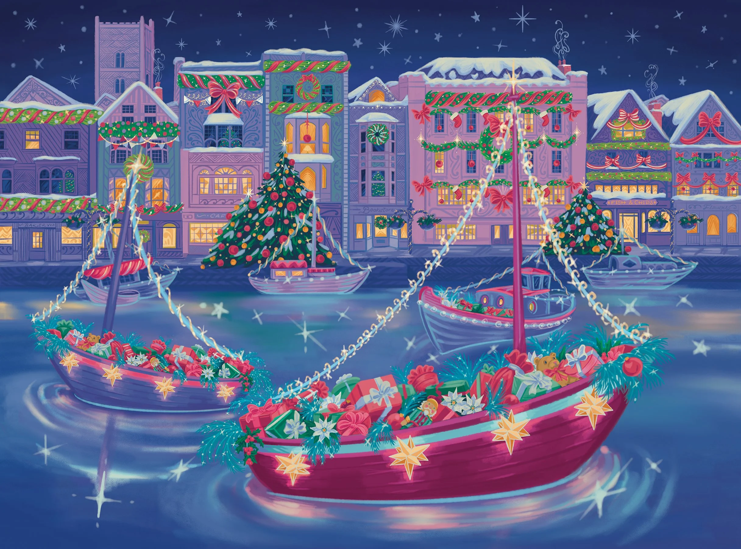 Christmas-Harbour-Winter-Holidays-Greetings-by-Alejandra-Penaloza.jpg