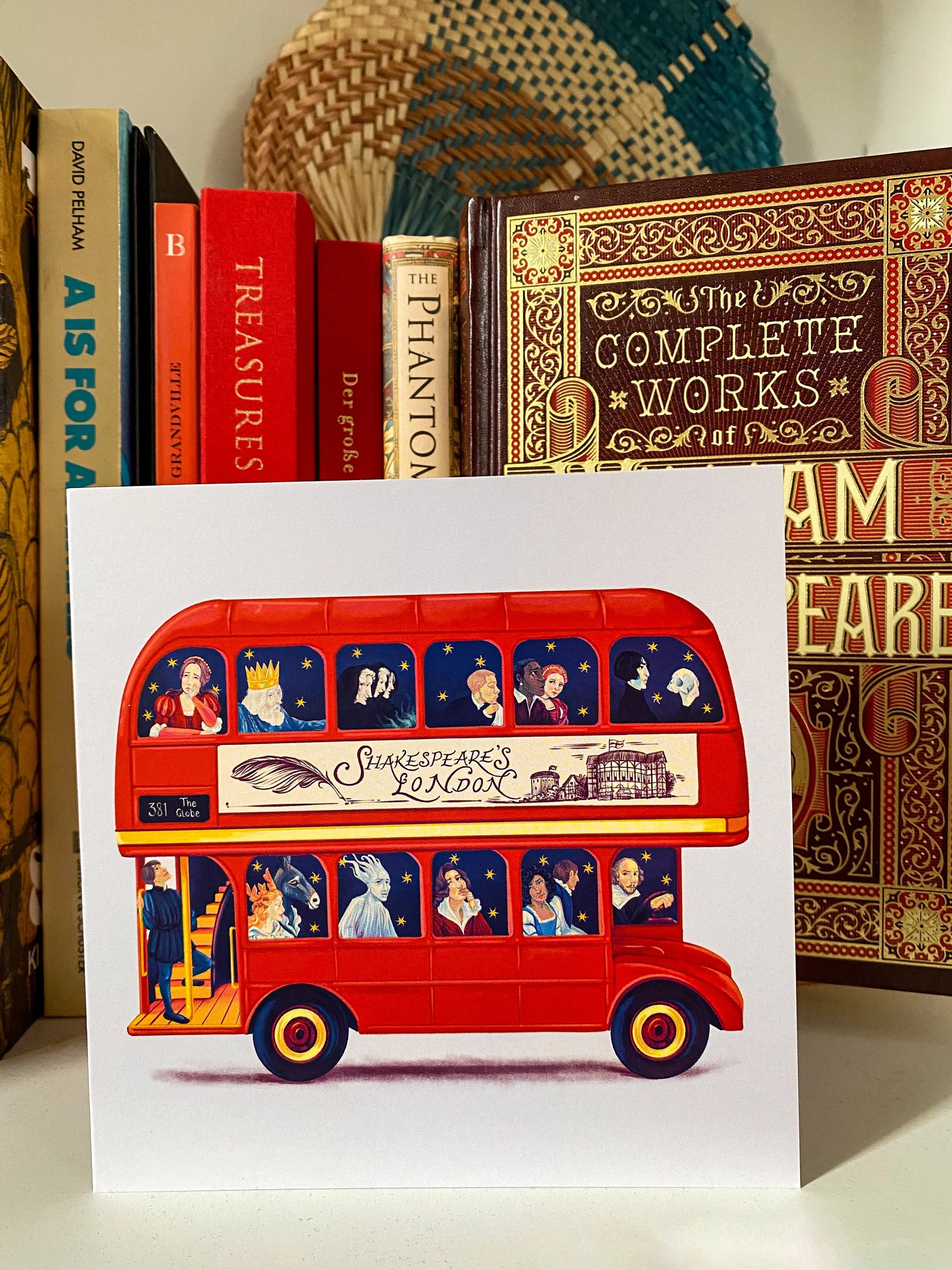 Licensed Work- Shakespeare's London Bus, published by Museums and Galleries for their Classics range, 2026