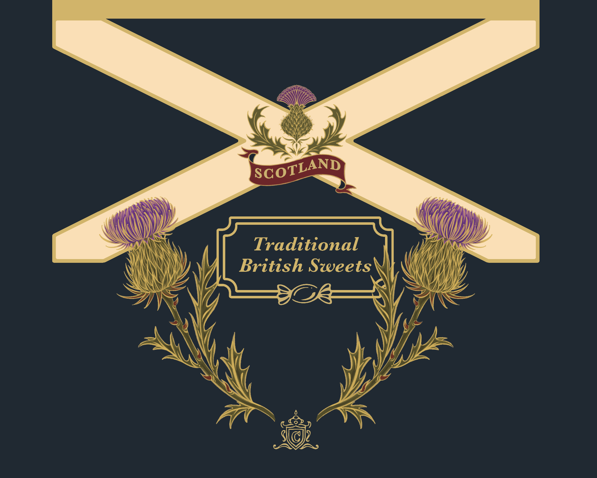 Scottish-Thistles-Heritage-Britain-Collection-Churchills-Confectionery-Sweets-Tins-Alejandra-Penaloza.png