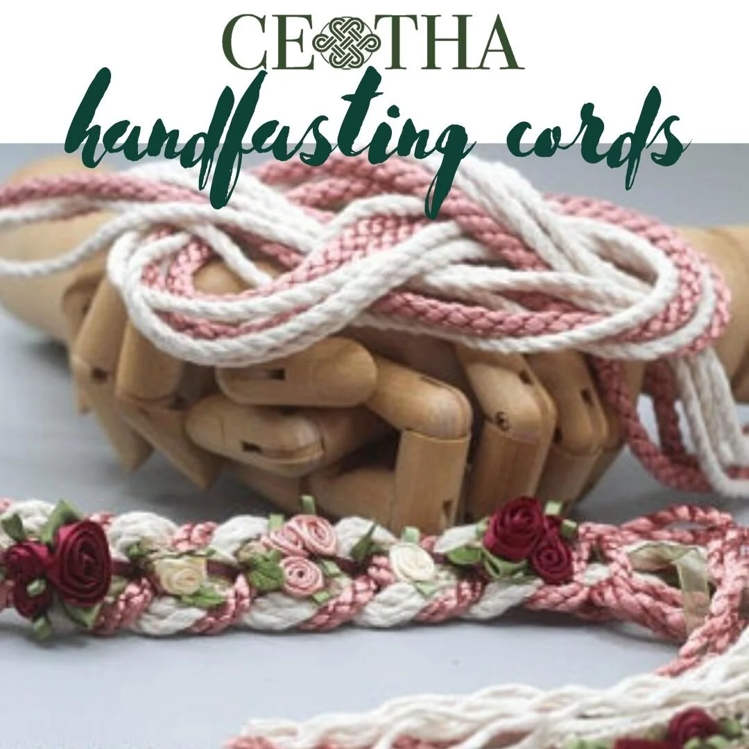 Handfasting Cords for a Wedding Ceremony