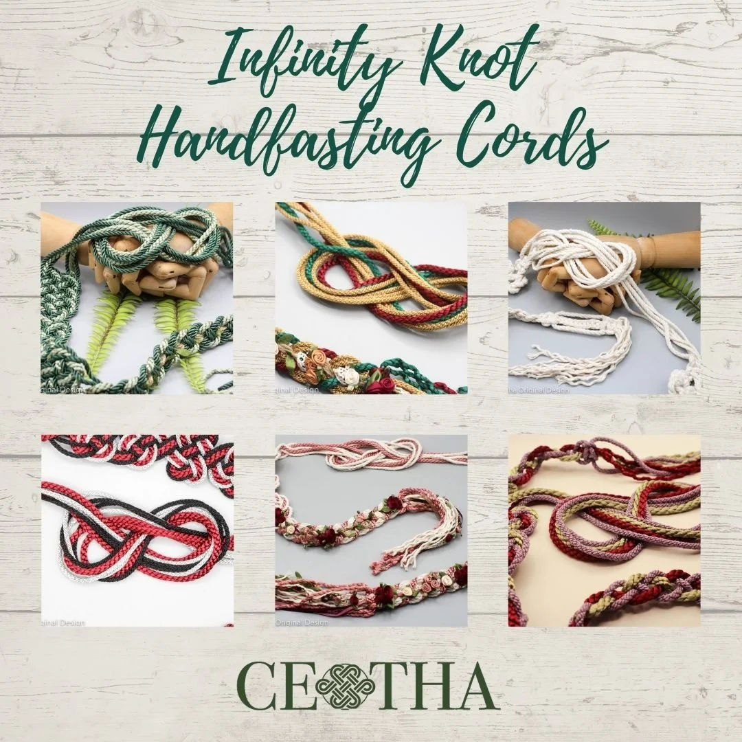 Infinity Knot Handfasting Cords