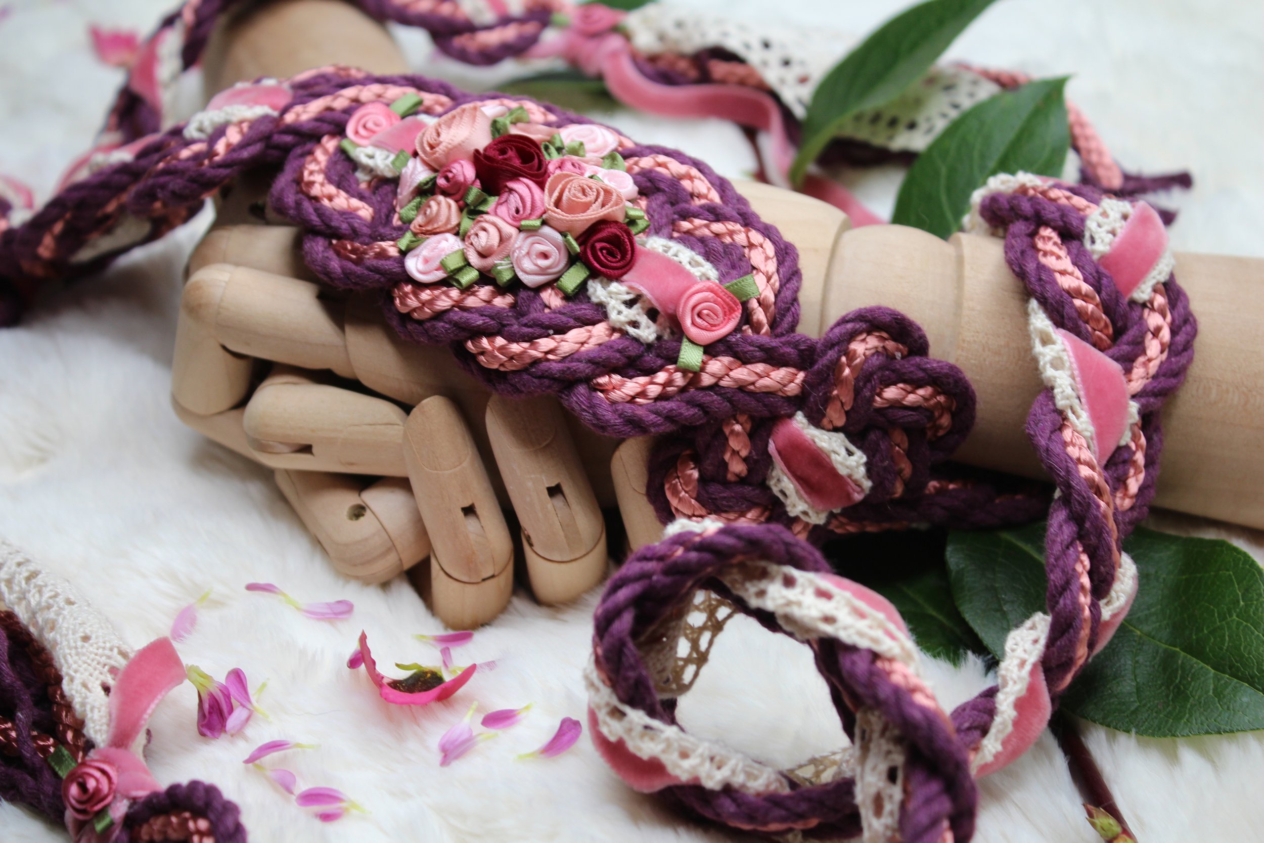 How to Make Self Fabric Cord- Decorative Cording for Vintage