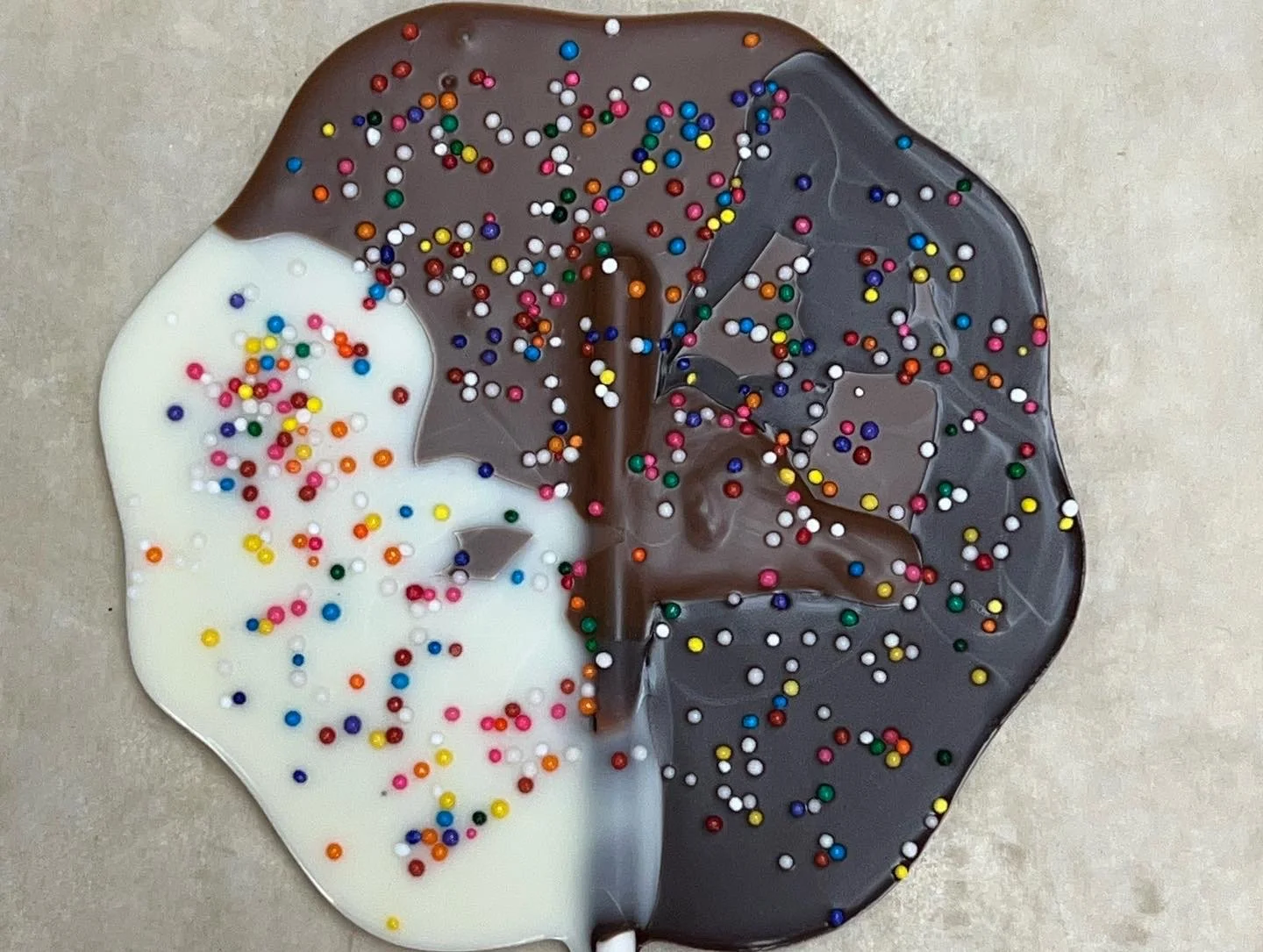 Back of Happy Birthday Lollipop