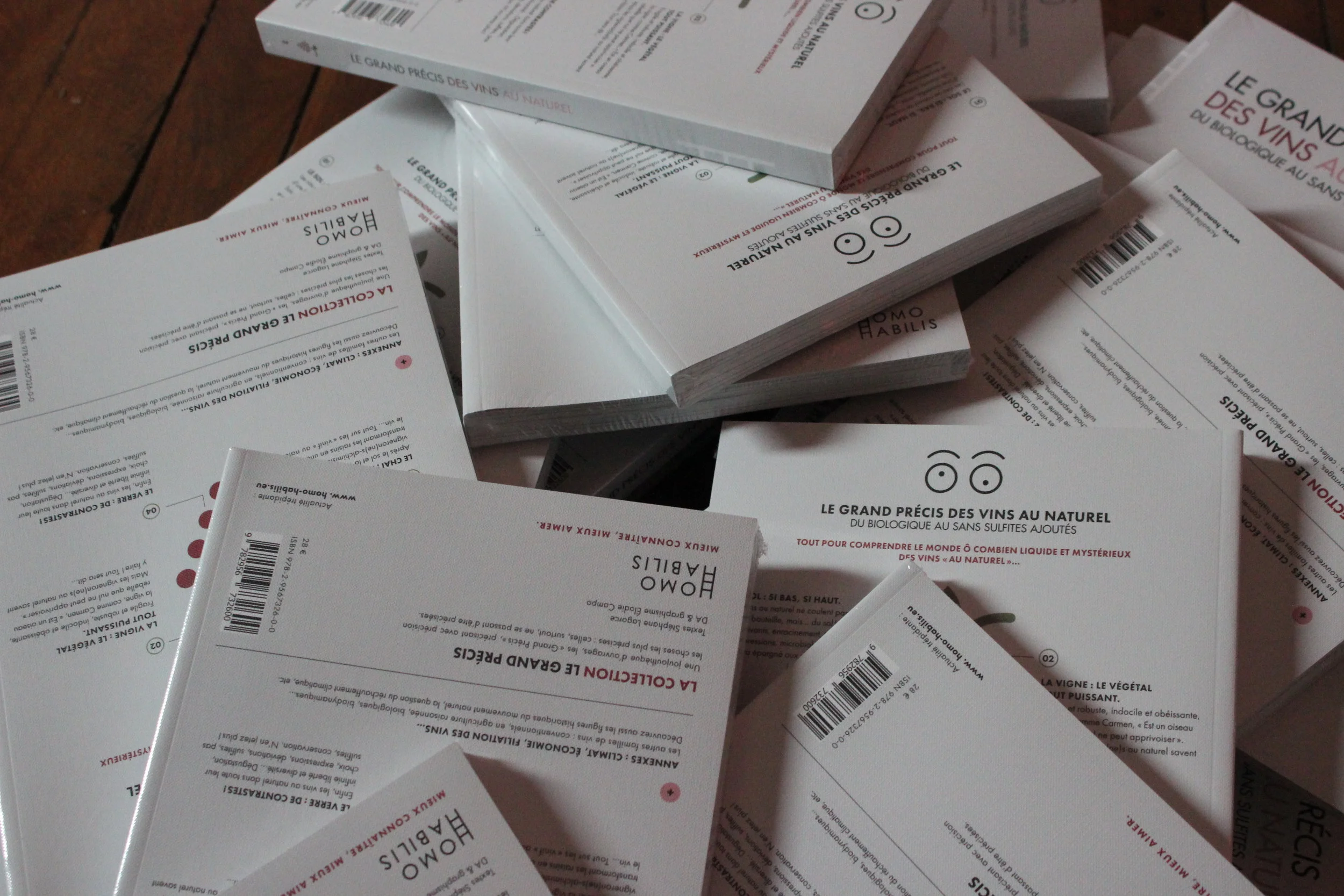 Arrivage de quelques Grands Précis du vin au naturel