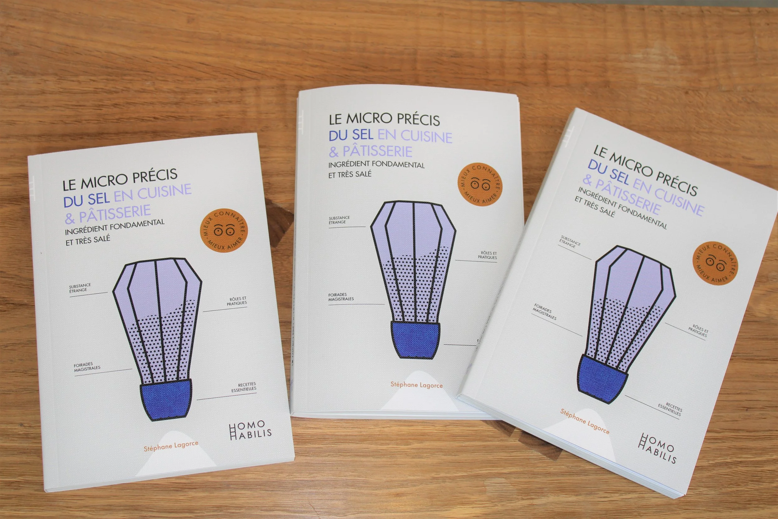 LE MICRO PRÉCIS DU SEL EN  CUISINE ET PÂTISSERIE 132 pages salées en diable !