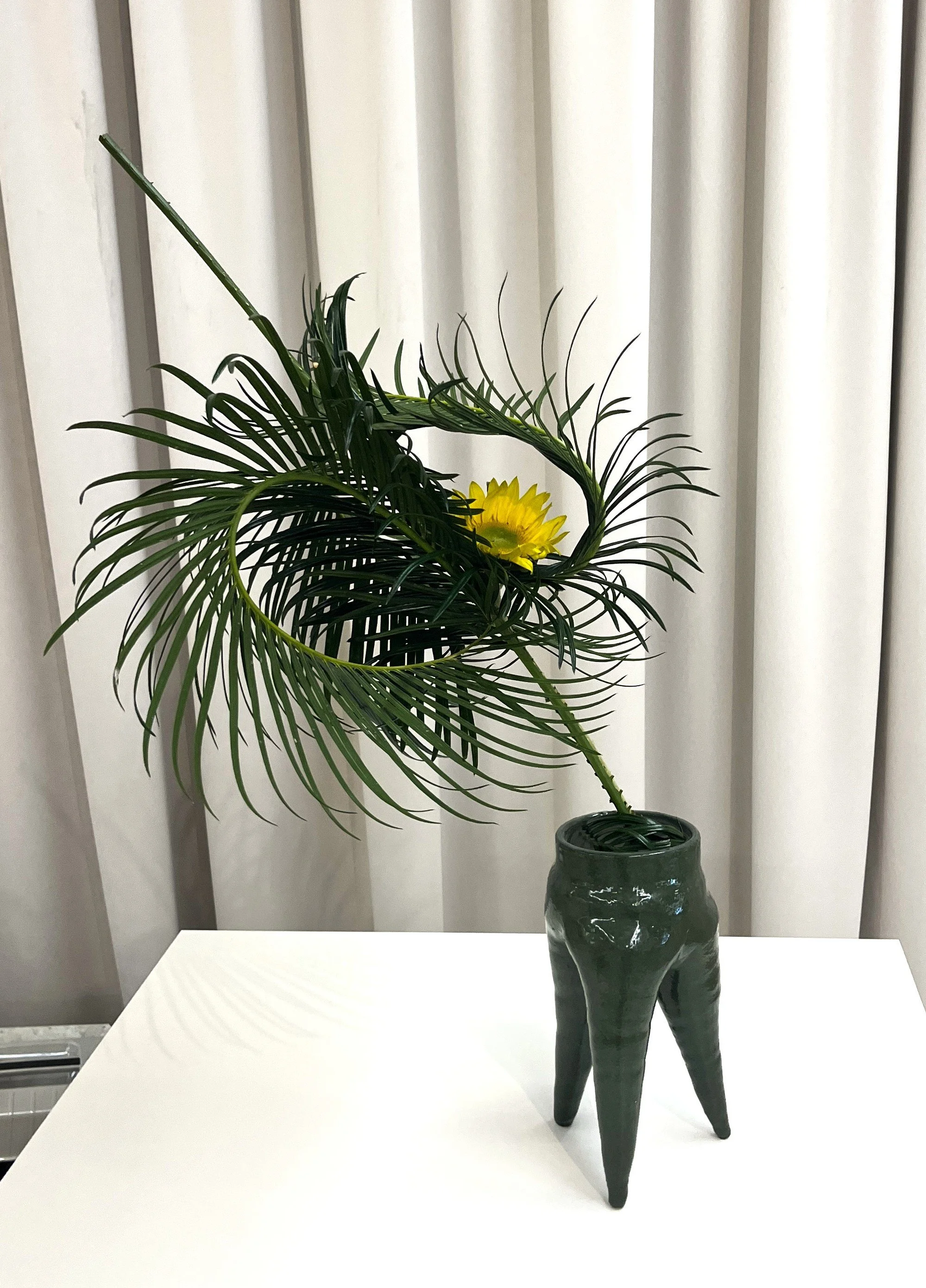 Exhi. Palm with Sunflower.JPG