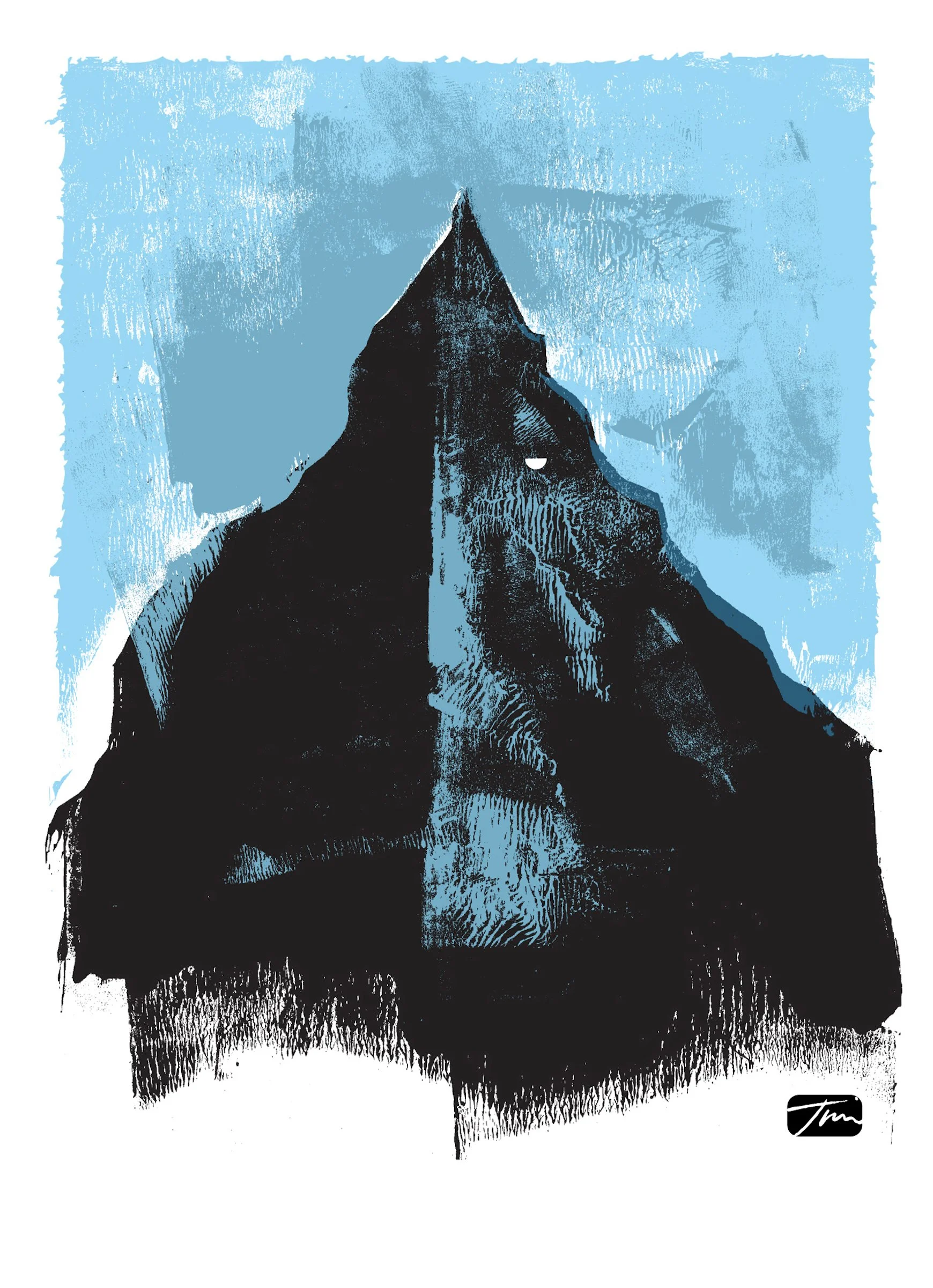  Cover illustration for  The Walking Mountain  by Joan Lennon 