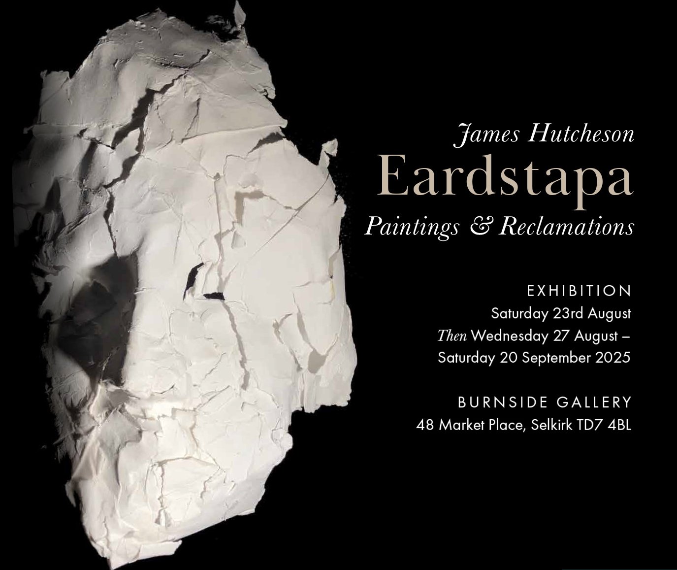  Recent  ‘Eardstapa’  exhibition poster 