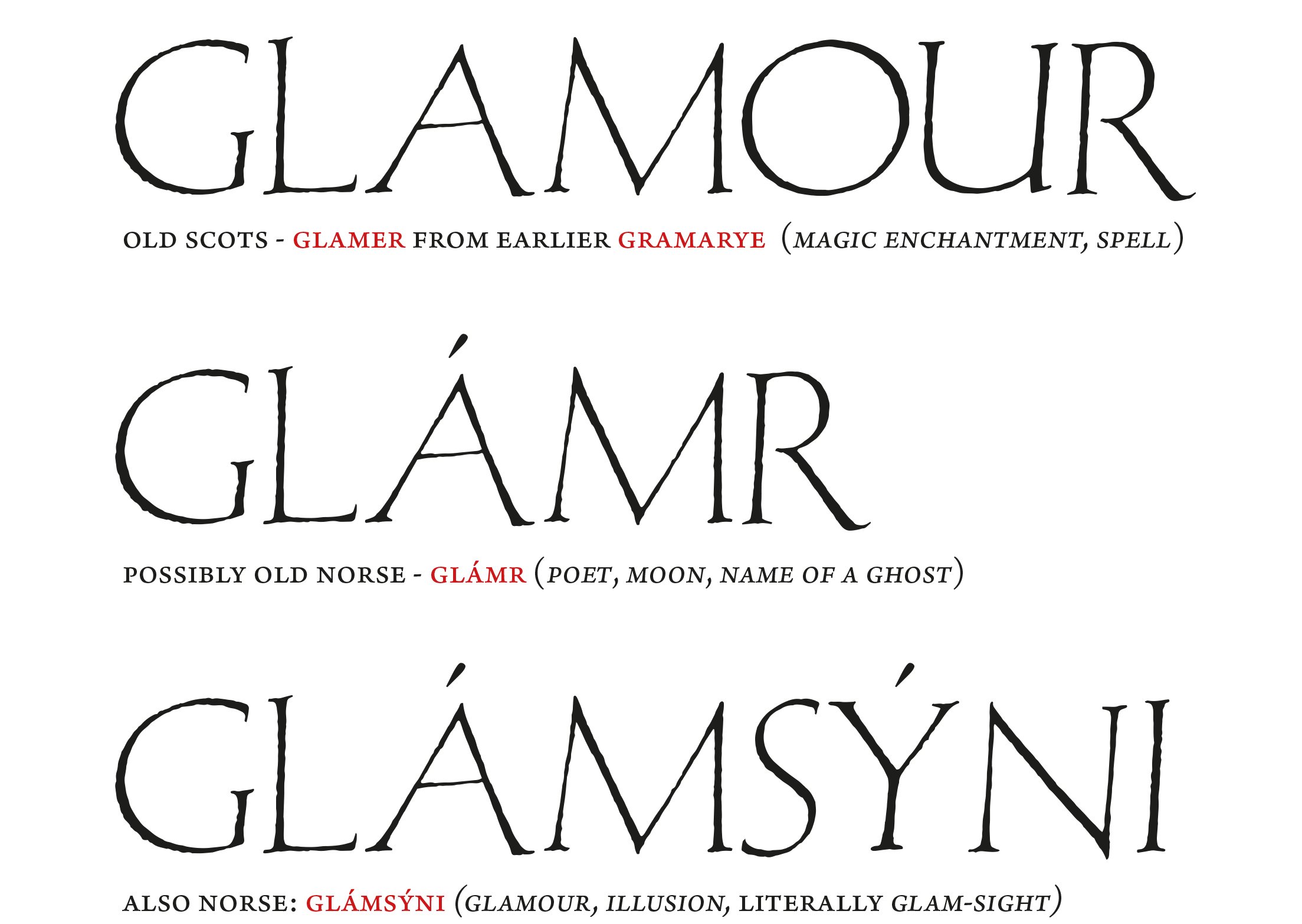  ‘Glamour’ - Lang Syne (print)  