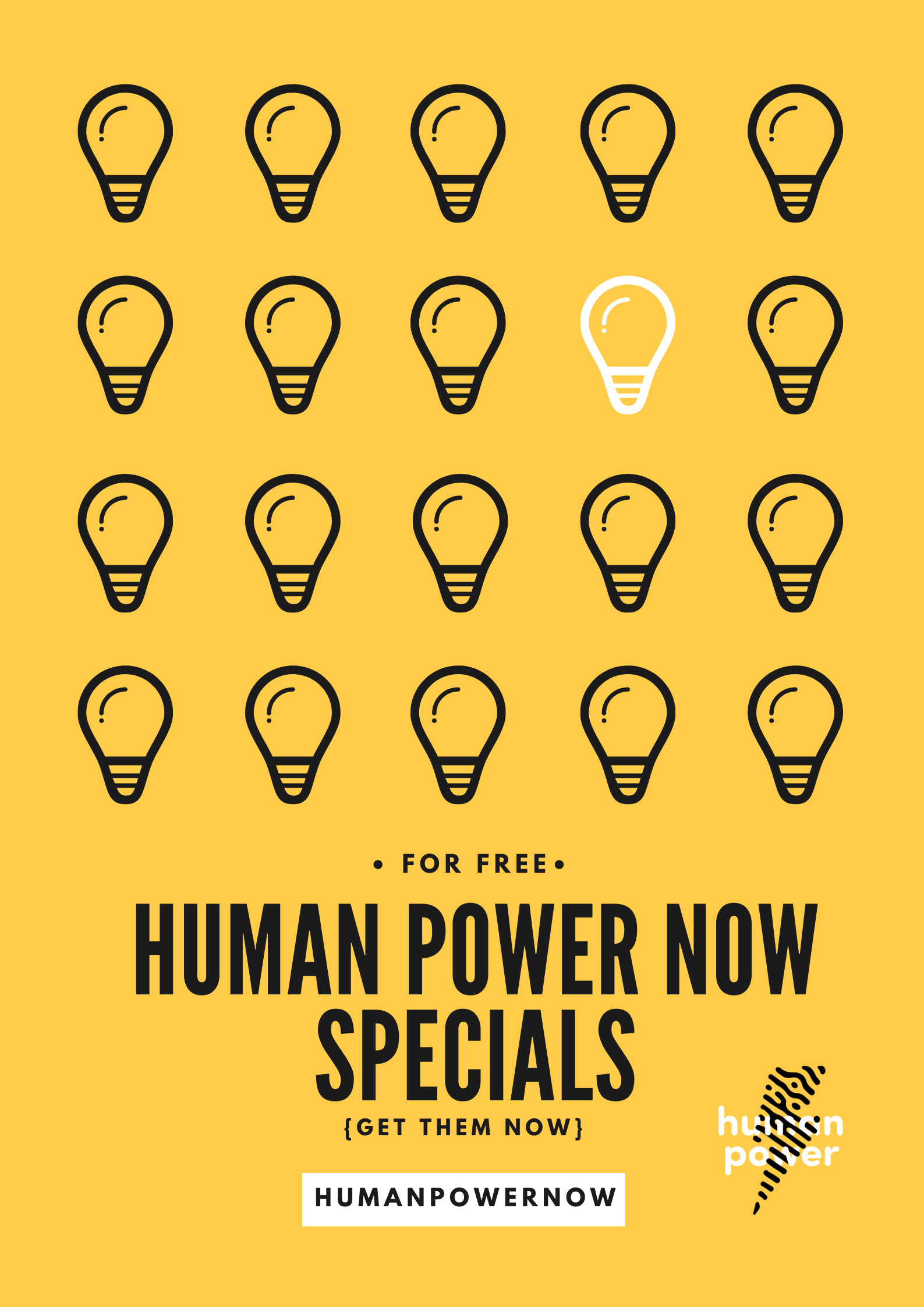Uw wensen worden verwerkt — Human Power Now