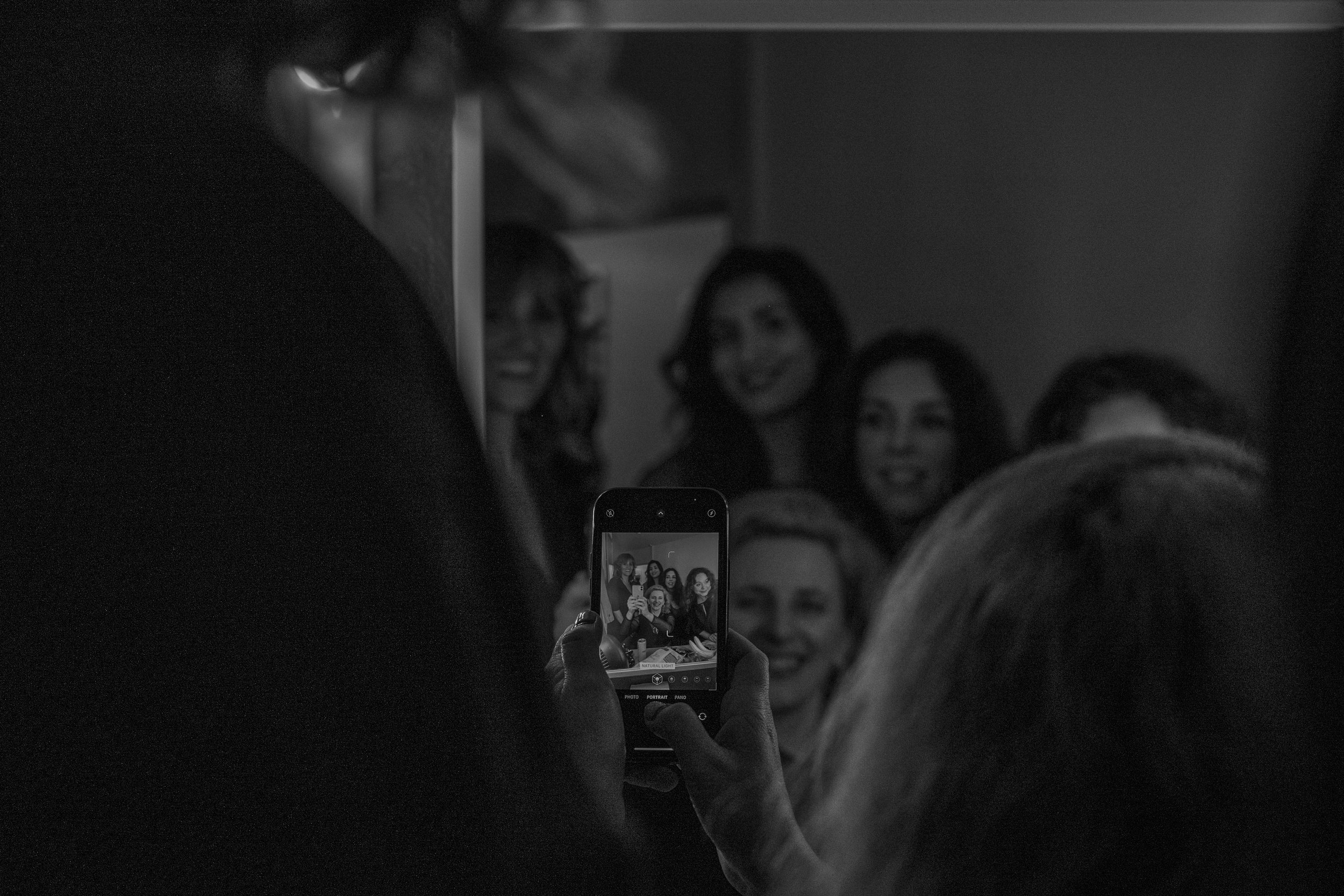 Backstage: Bridget Christie and Comedy Friends Taking a Selfie