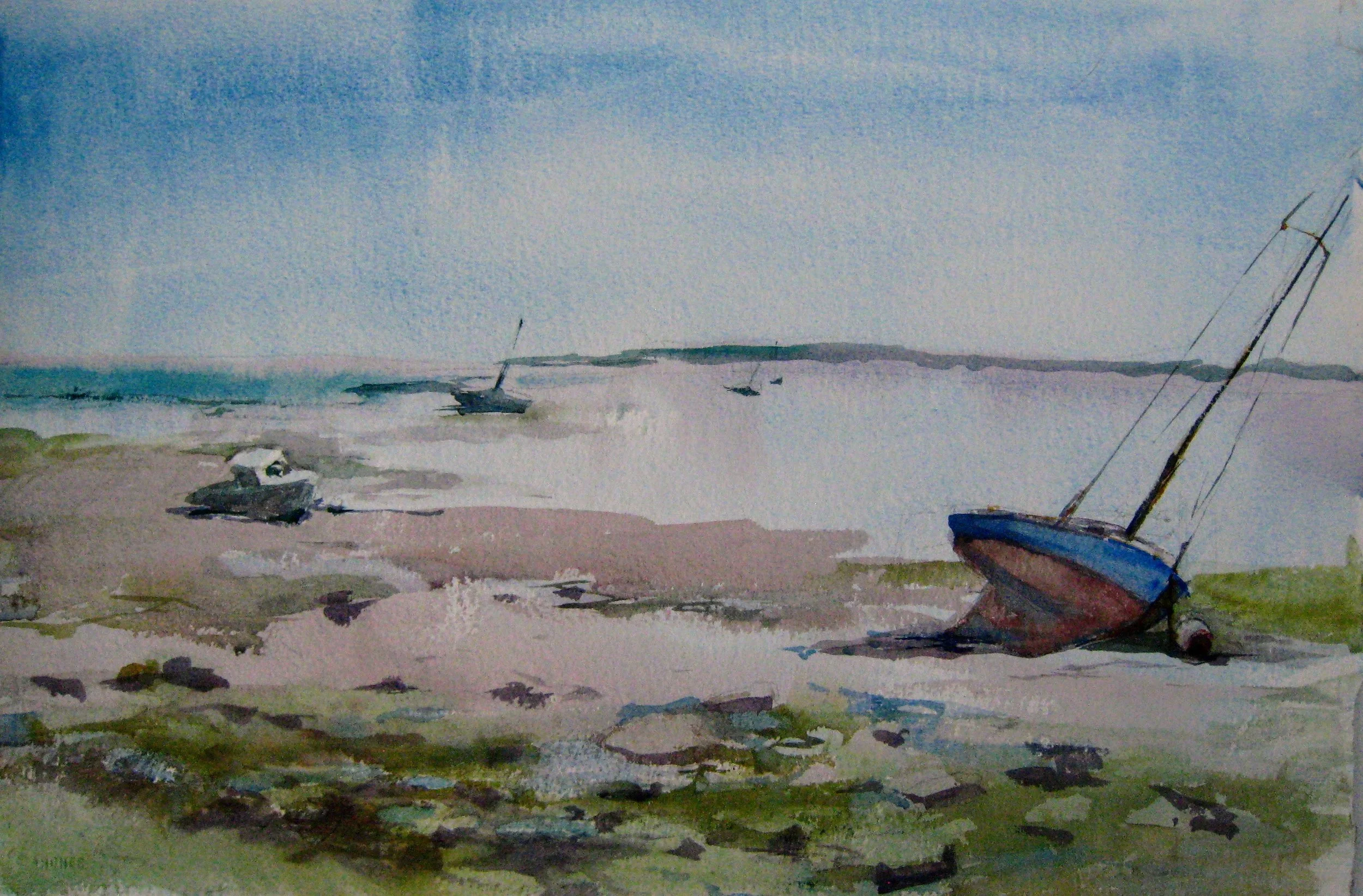 Low Tide, Cancale, Brittany, France