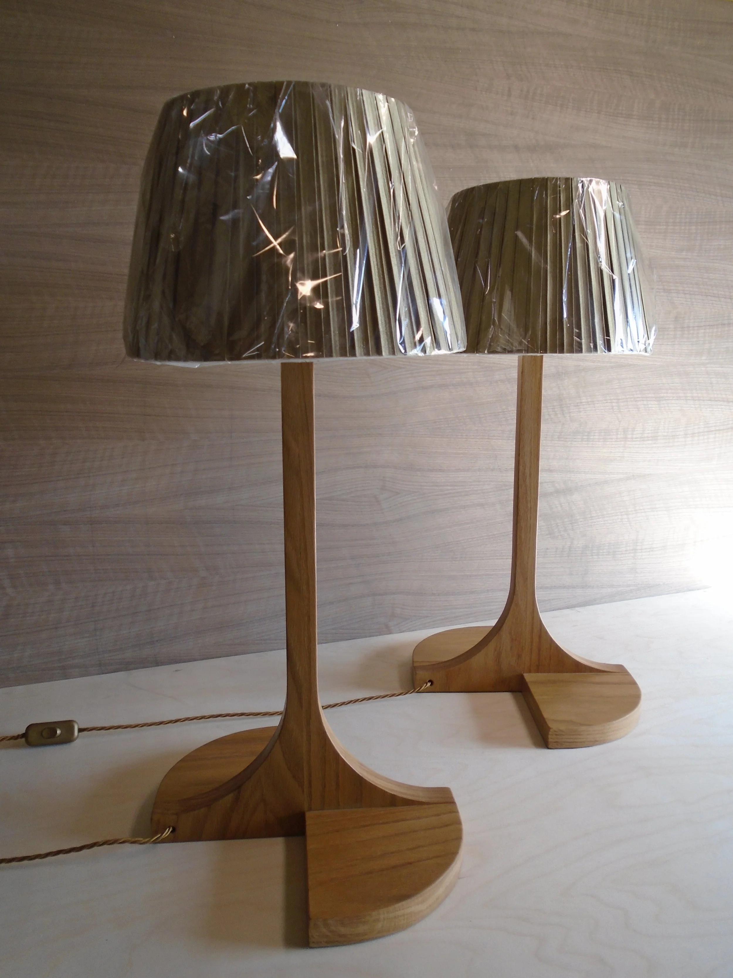 Oak Table Lamp Bases