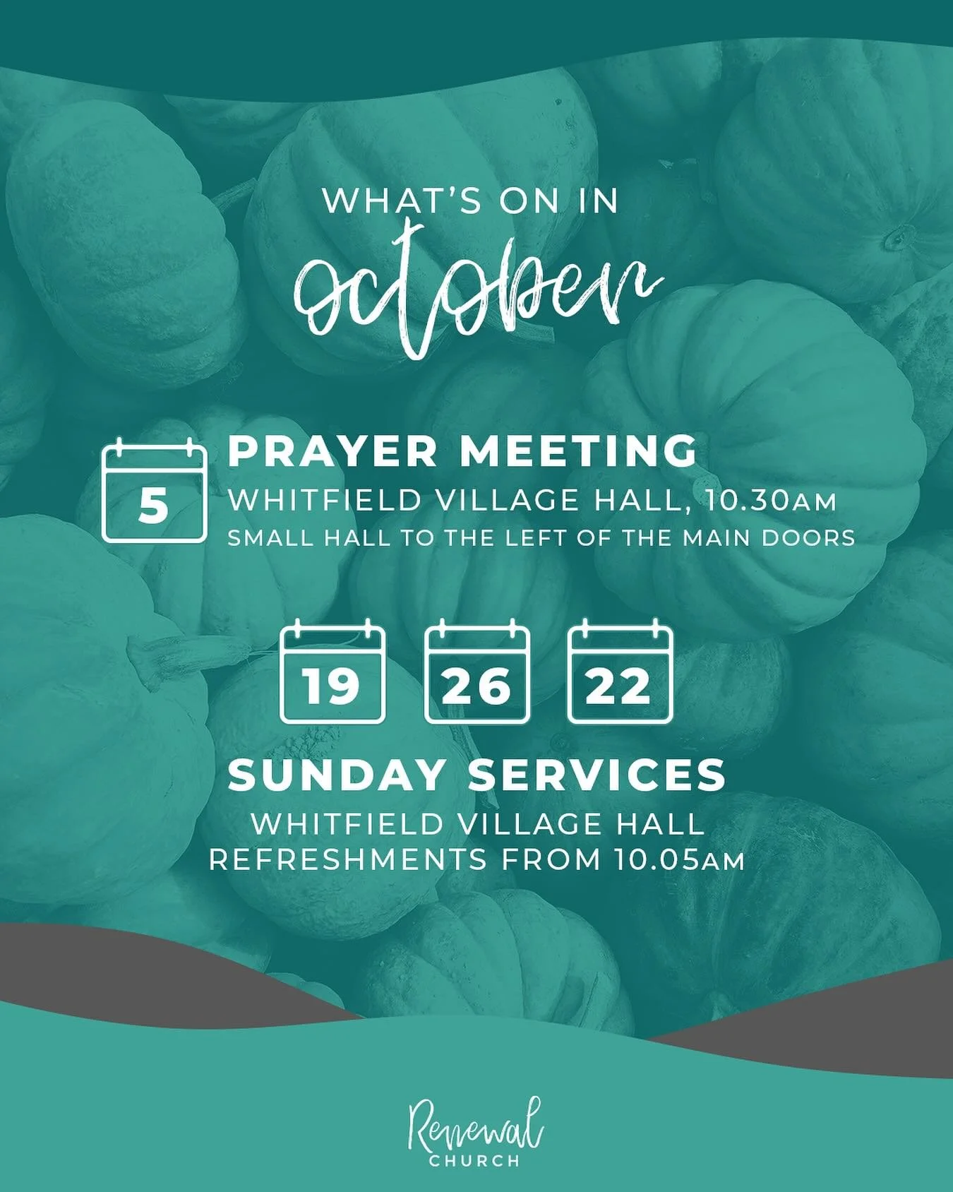 Colder days, golden leaves, and full harvests 🌾🍁&mdash;October shows us God&rsquo;s provision in every detail. His goodness never runs dry. He&rsquo;s faithful yesterday, today &amp; forever 🙏✨

This month see&rsquo;s us kick off a new teaching se