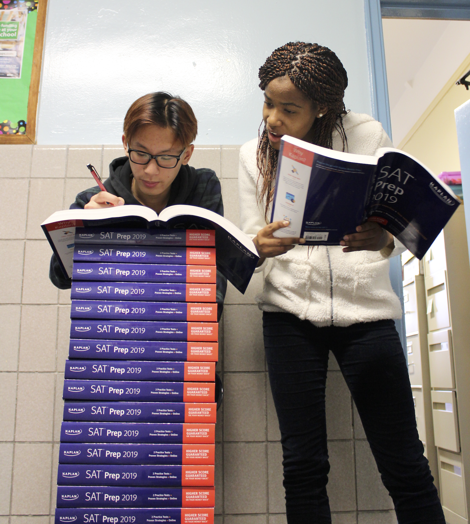 Start prepping now, Hornets! A free SAT is coming March 27. Photo Credit: Sherry Chen