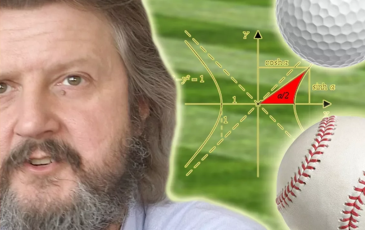 Playing Sports in Hyperbolic Space