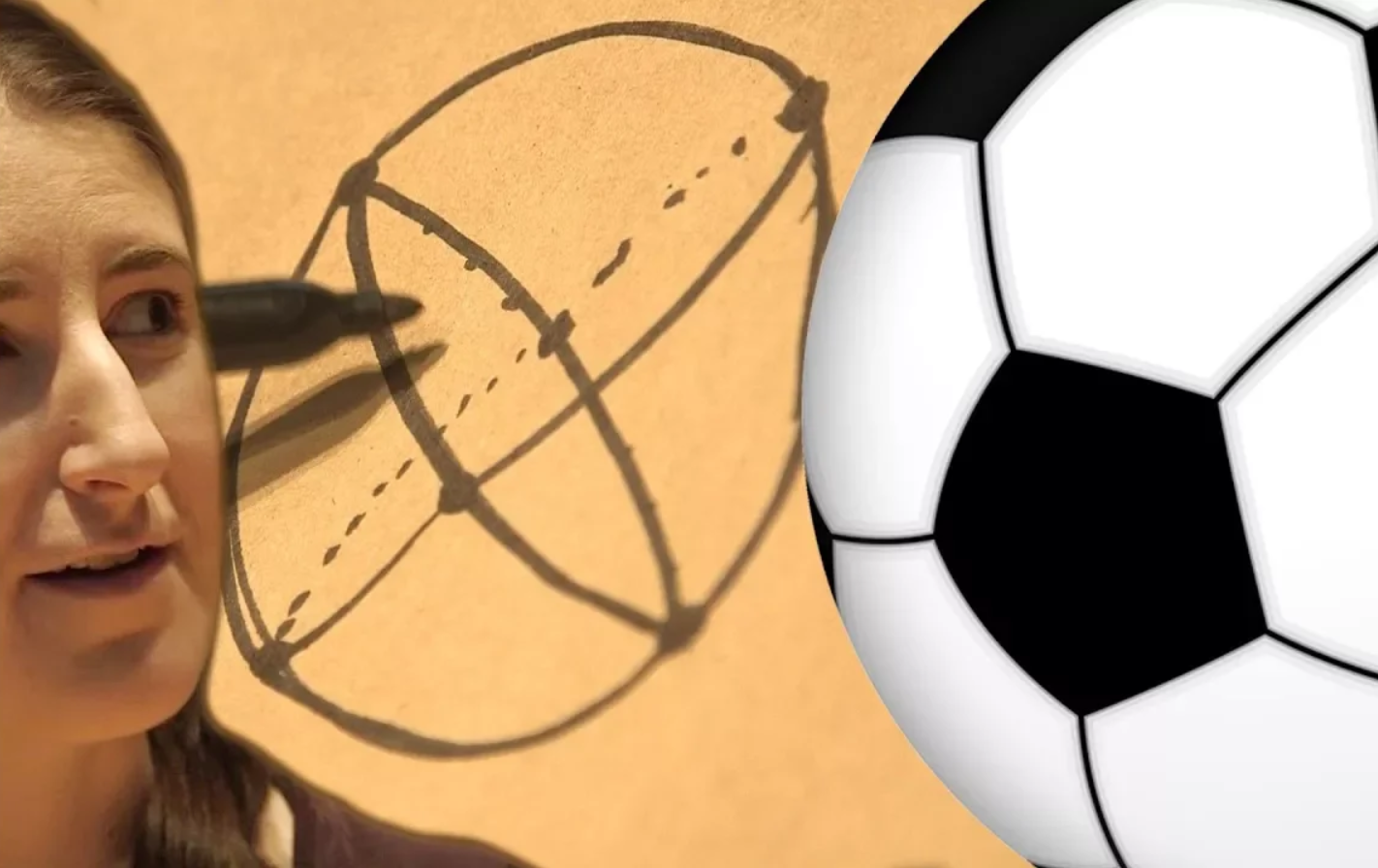 How many panels on a soccer ball?
