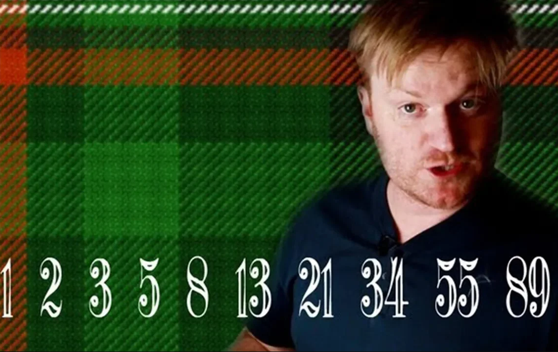 Fibonacci Tartan and Bagpipes