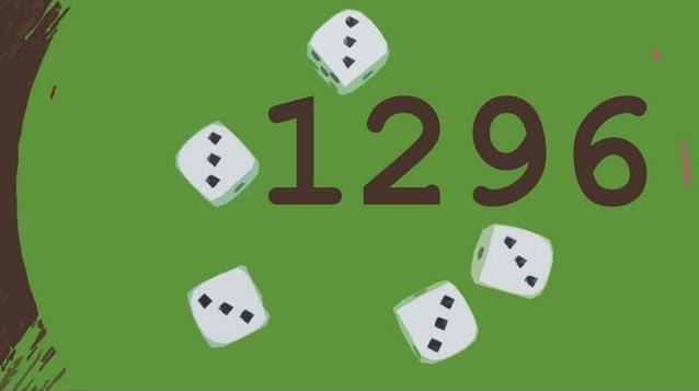 1,296 and Yahtzee