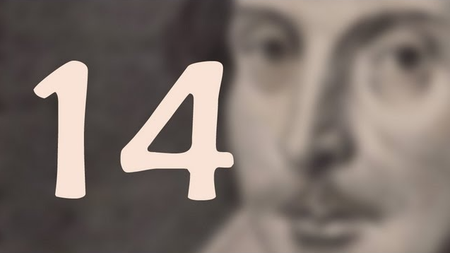 14 and Shakespeare the Numbers Man
