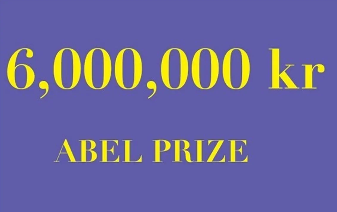 6,000,000 and Abel Prize