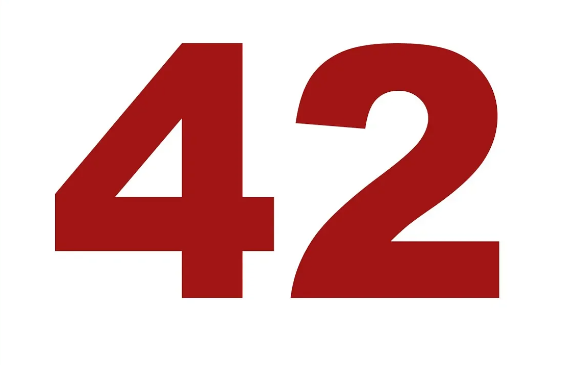 42 and Douglas Adams