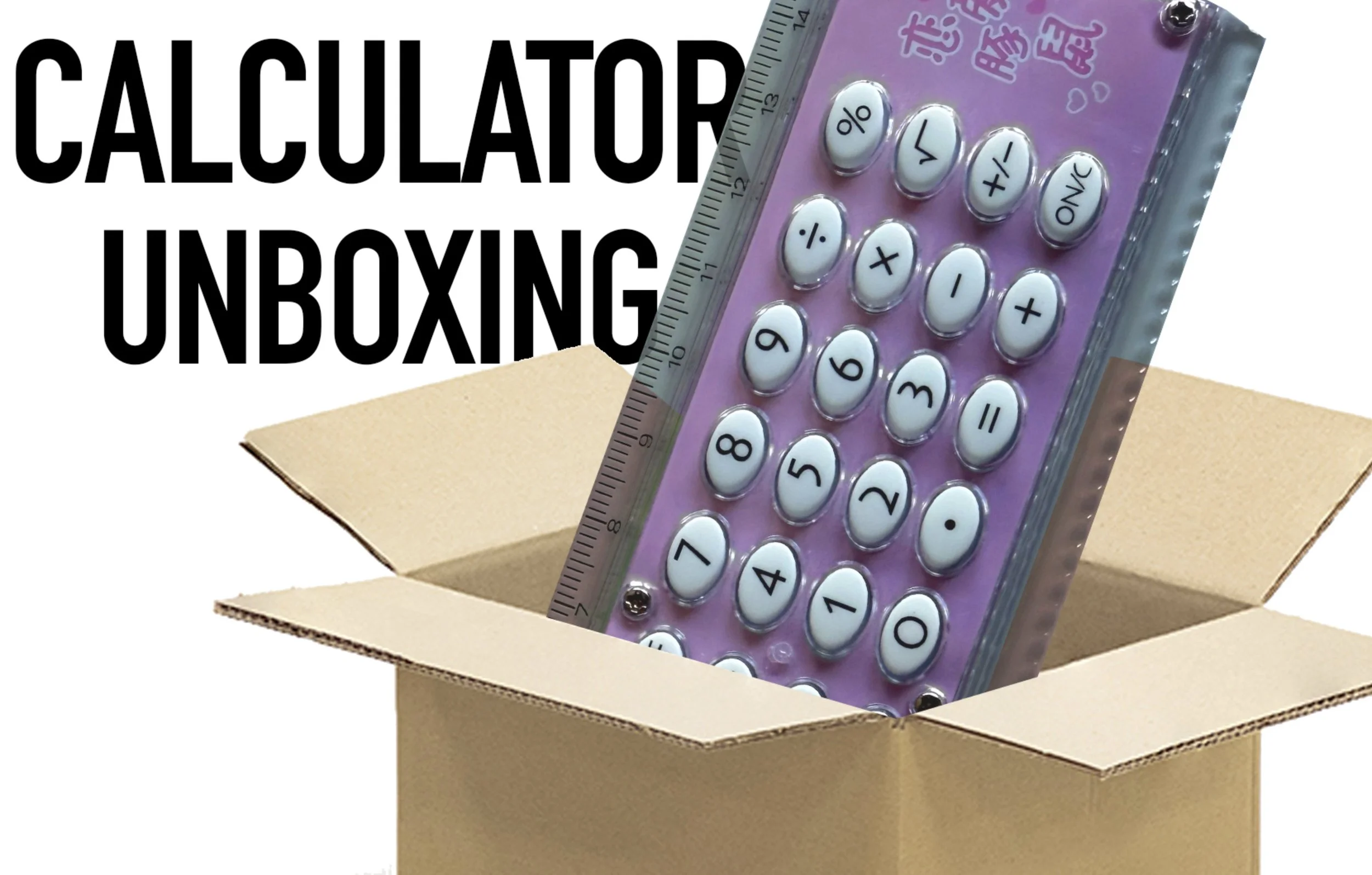 Return of the Calculator Unboxing
