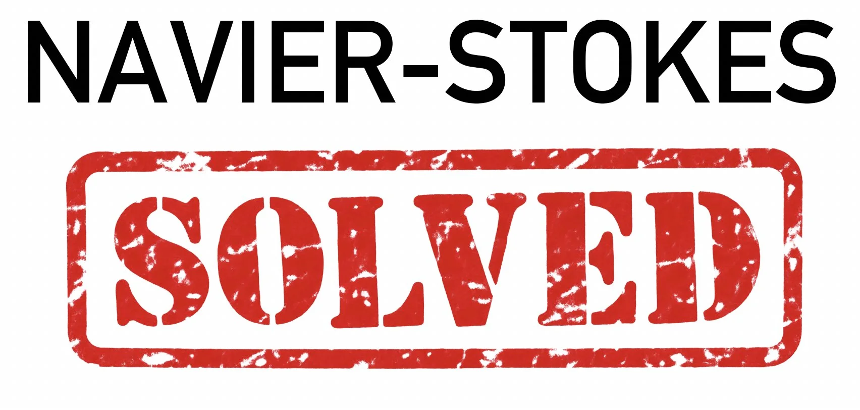 Navier-Stokes is cracked by AI