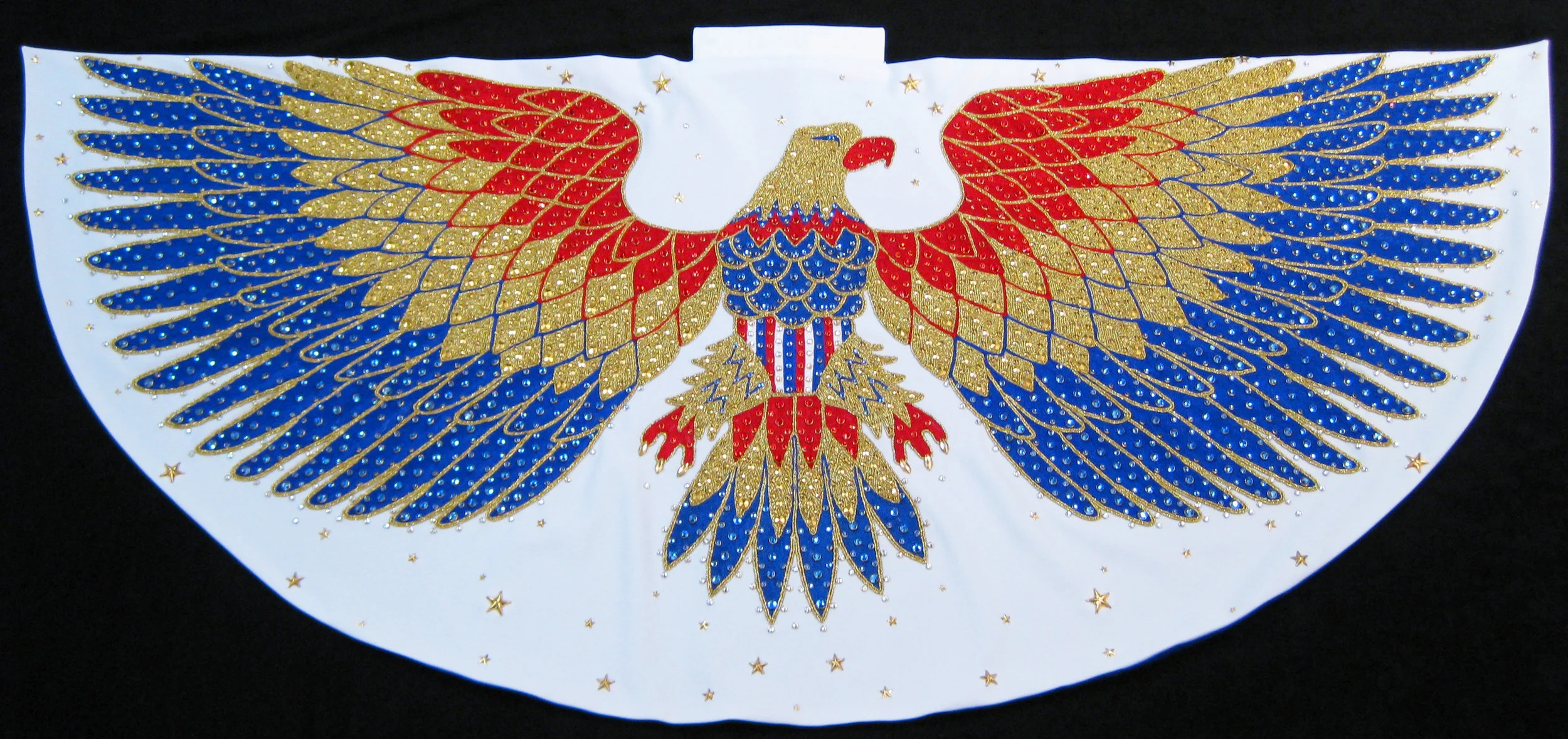 Embroidered American Eagle Cape
