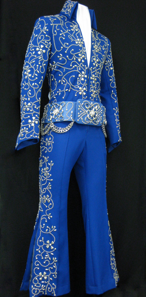 vrachtauto Nageslacht gemakkelijk te kwetsen Blue Swirl Jumpsuit — B&K Enterprises Costume Company
