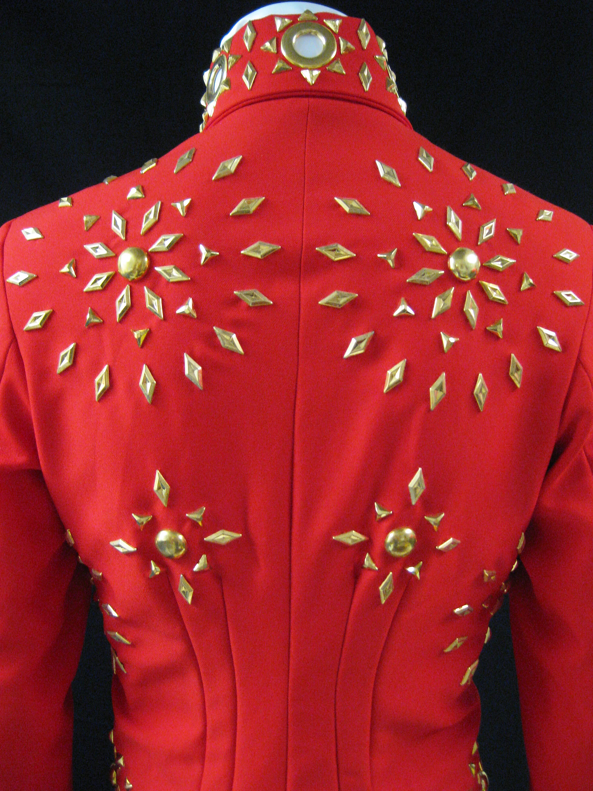Burning Love Suit Upper Back View