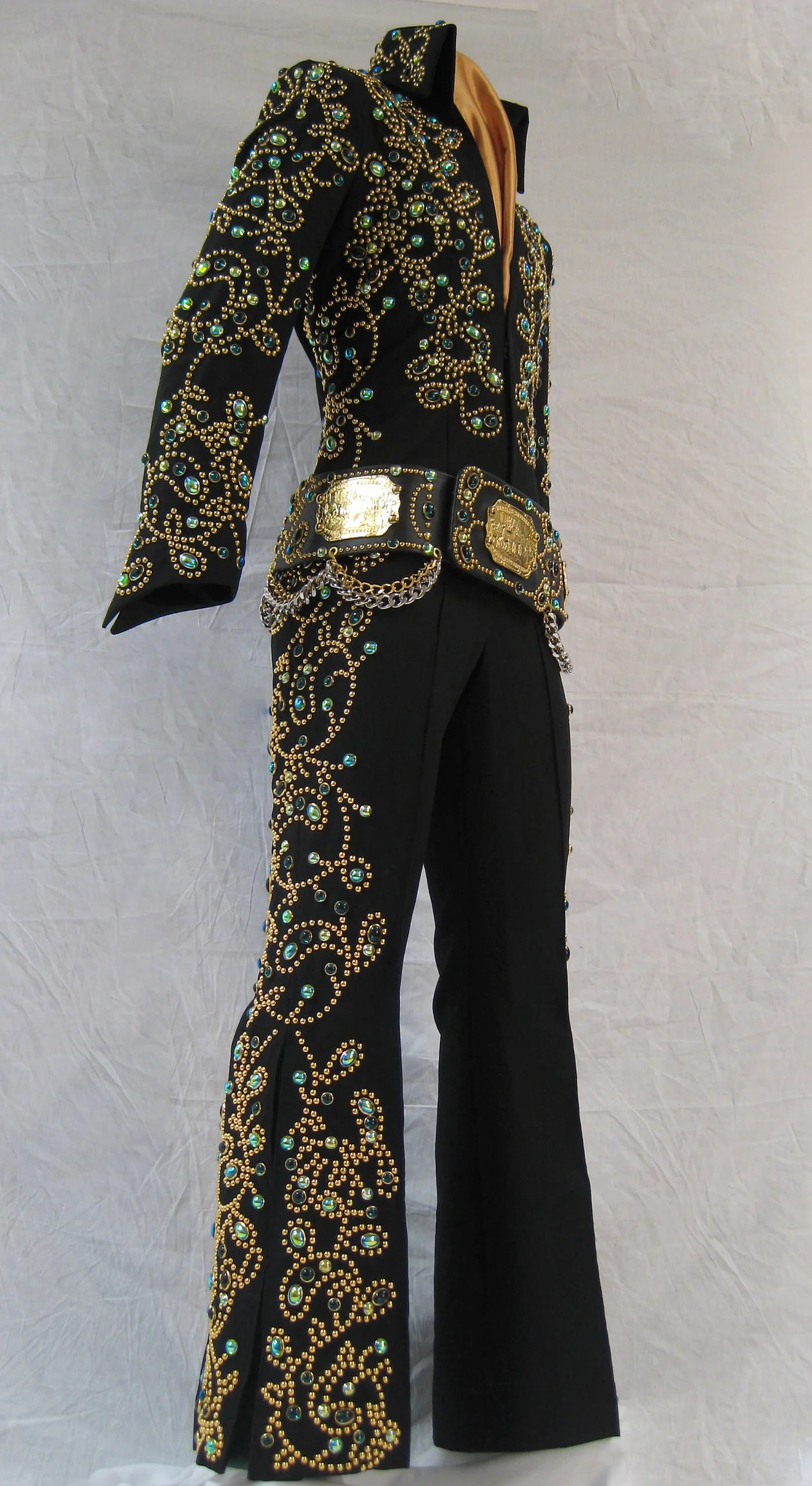 Black Spanish Flower Jumpsuit