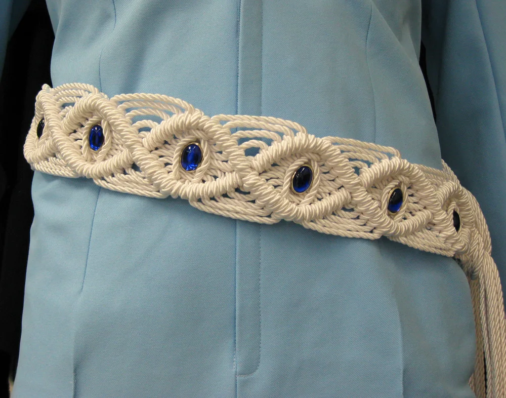 Blue Tapestry Belt — B&K Enterprises Costume Company display picture 2