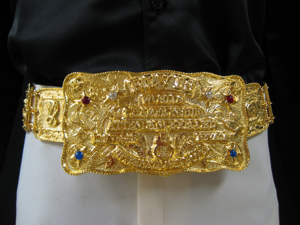 Gold Elite Belt — B&K Enterprises Costume Company