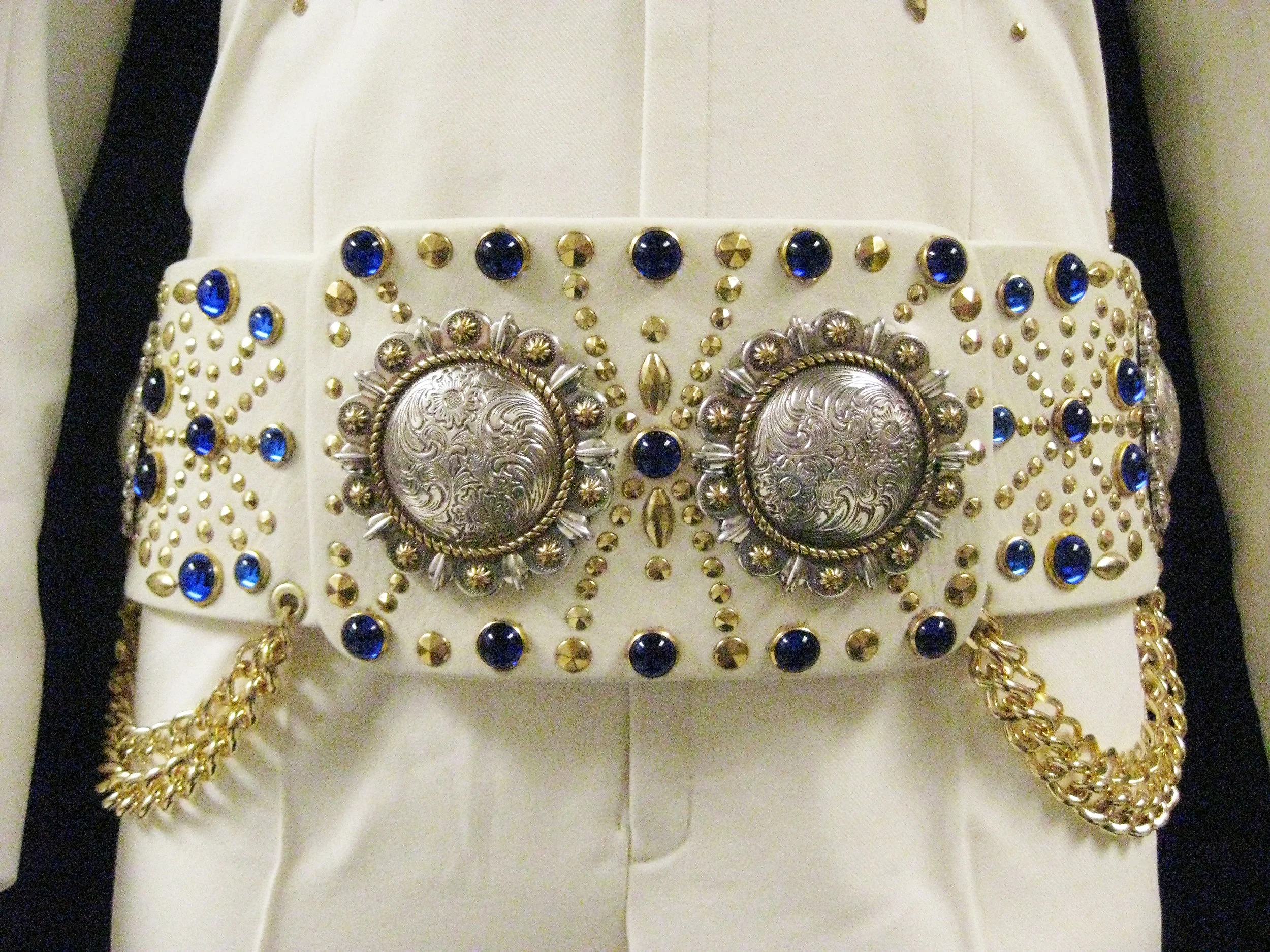 Target Belt (Blue) — B&K Enterprises Costume Company