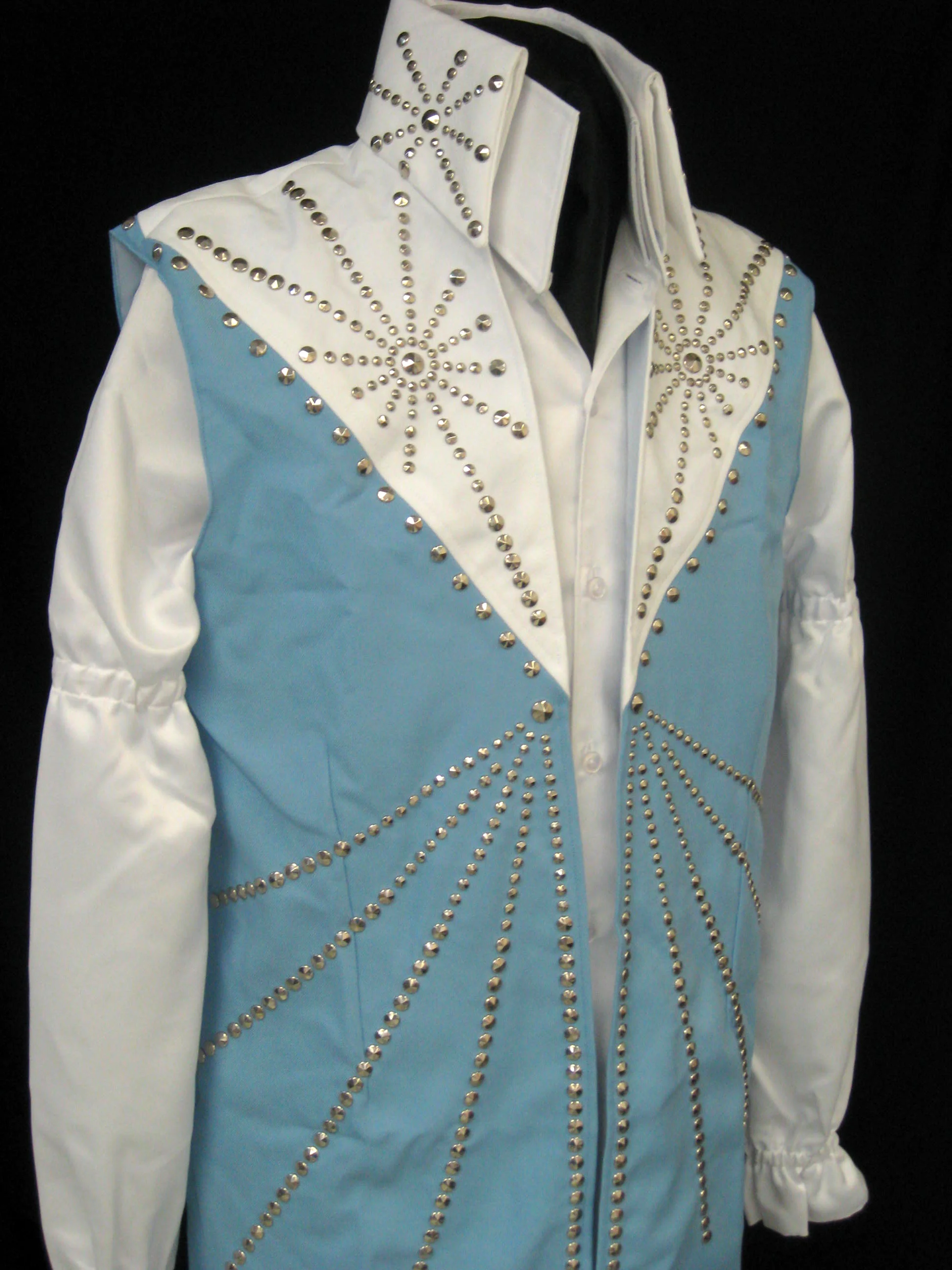 Cisco Kid Vest Powder Blue w White.JPG