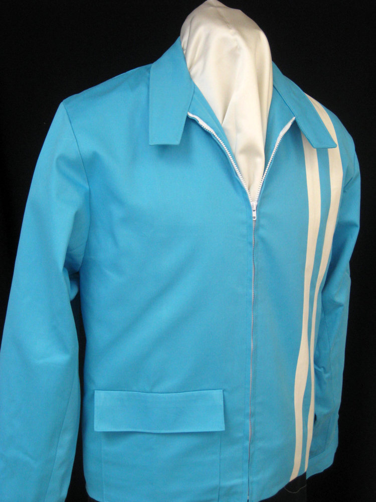 Viva Las Vegas Jacket (Powder Blue) — B&K Enterprises Costume Company