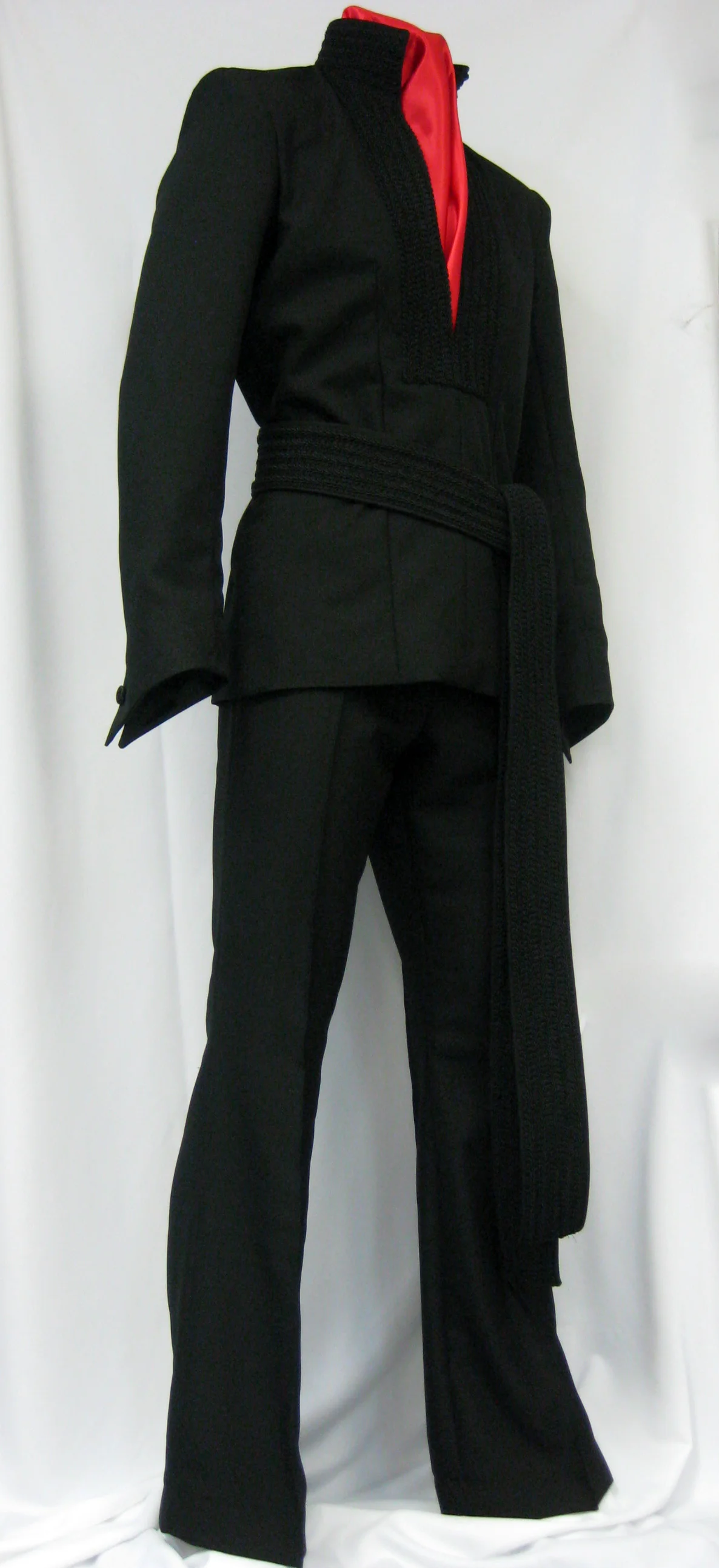 Cossack Three-Piece Suit (Black)