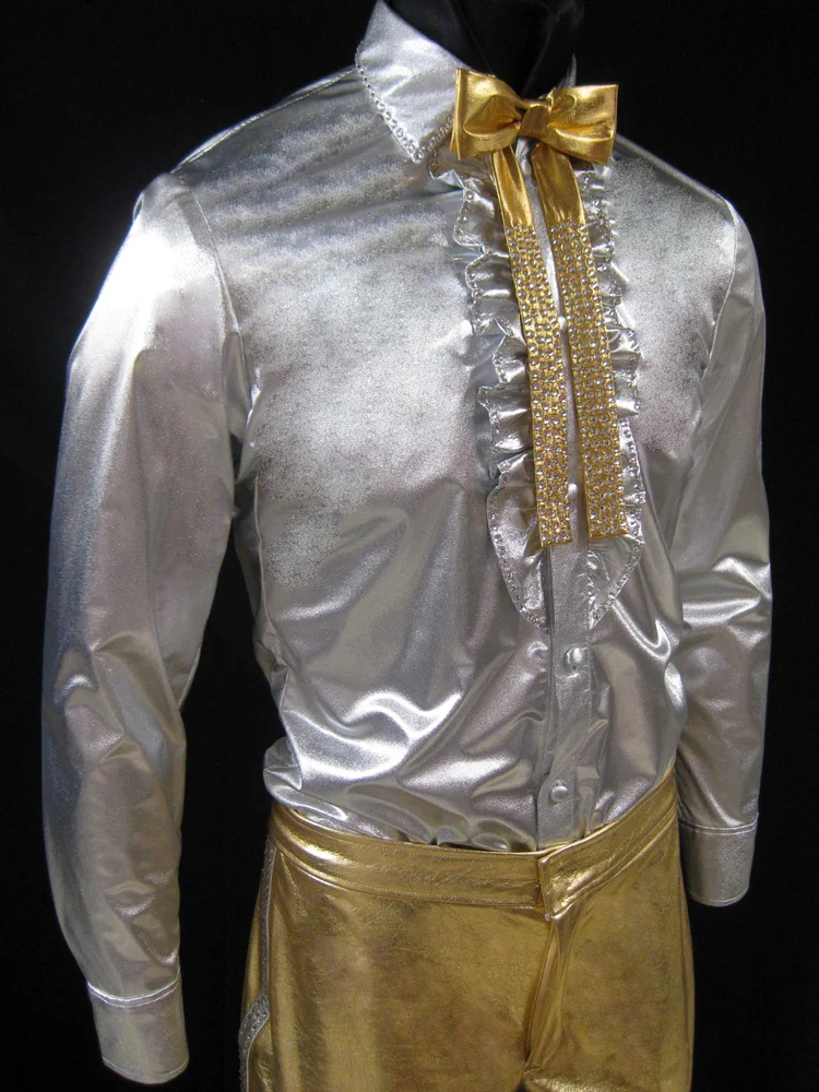 Gold Lame Suit  B&K Enterprises Costume Company