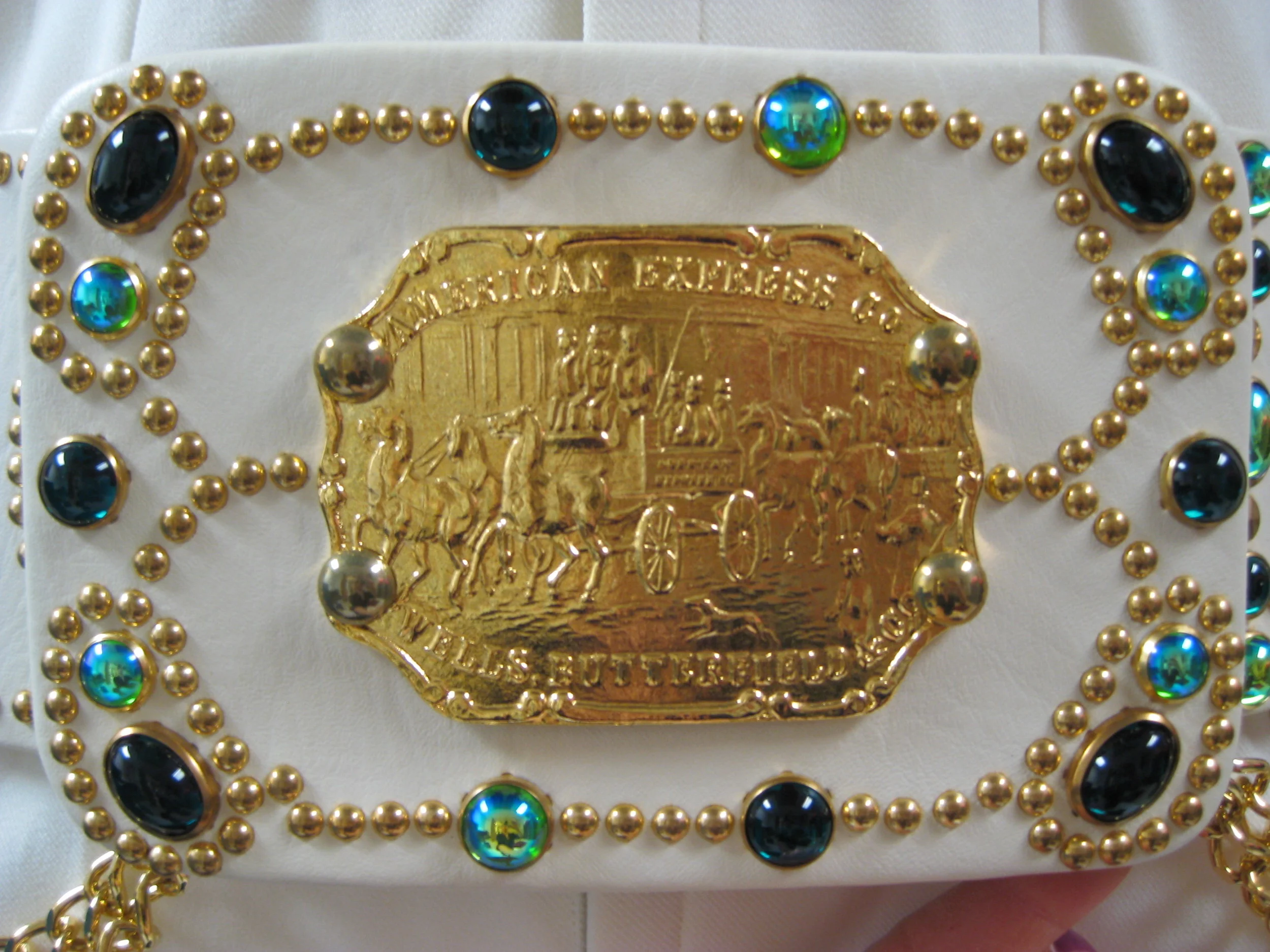 White Spanish Flower Buckle.JPG