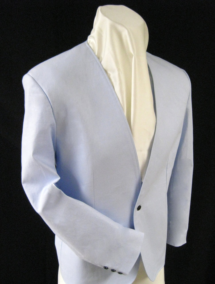 Viva Las Vegas Jacket (Powder Blue) — B&K Enterprises Costume Company